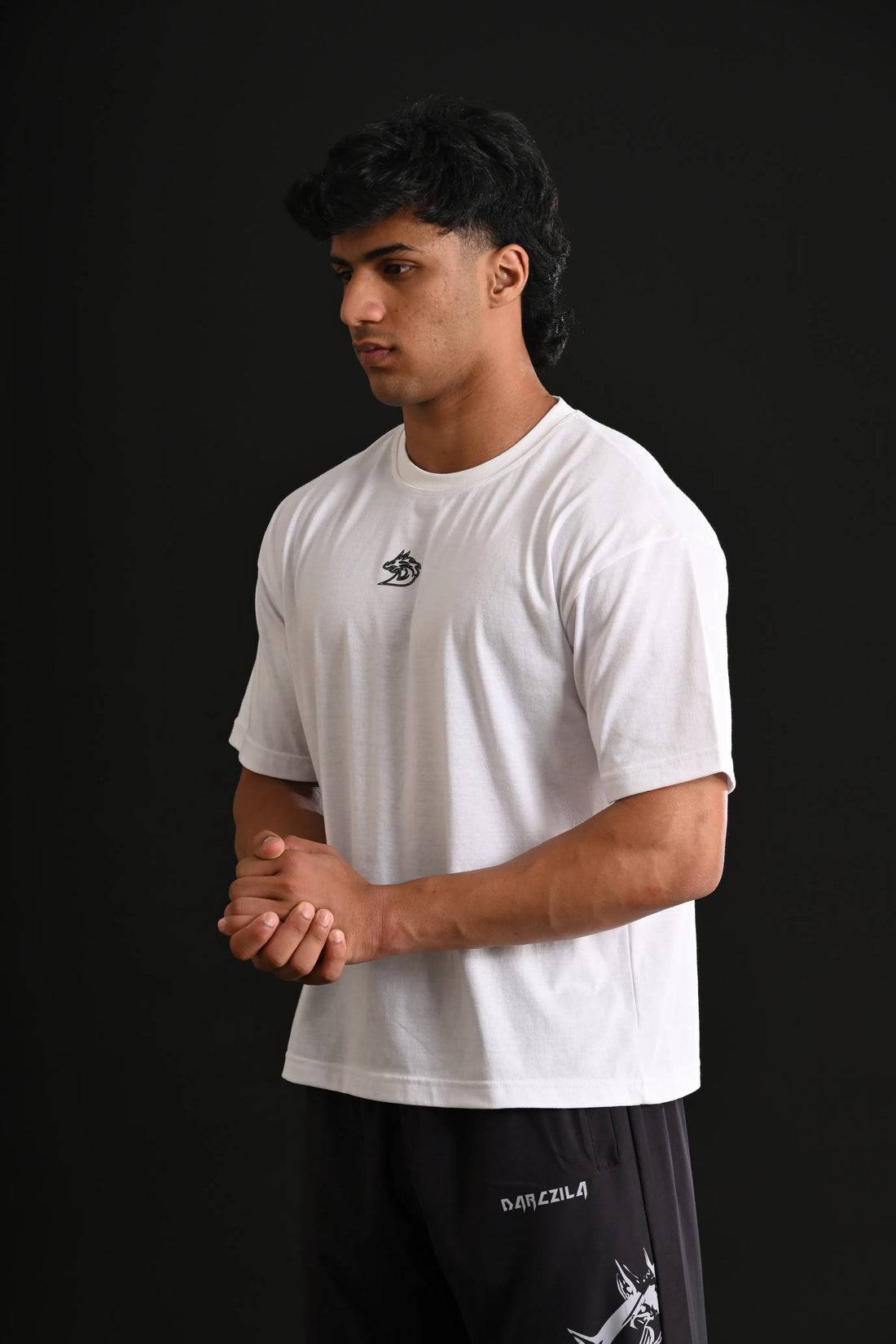 SKULL REAPER DROP SHOULDER TEE [WHITE]