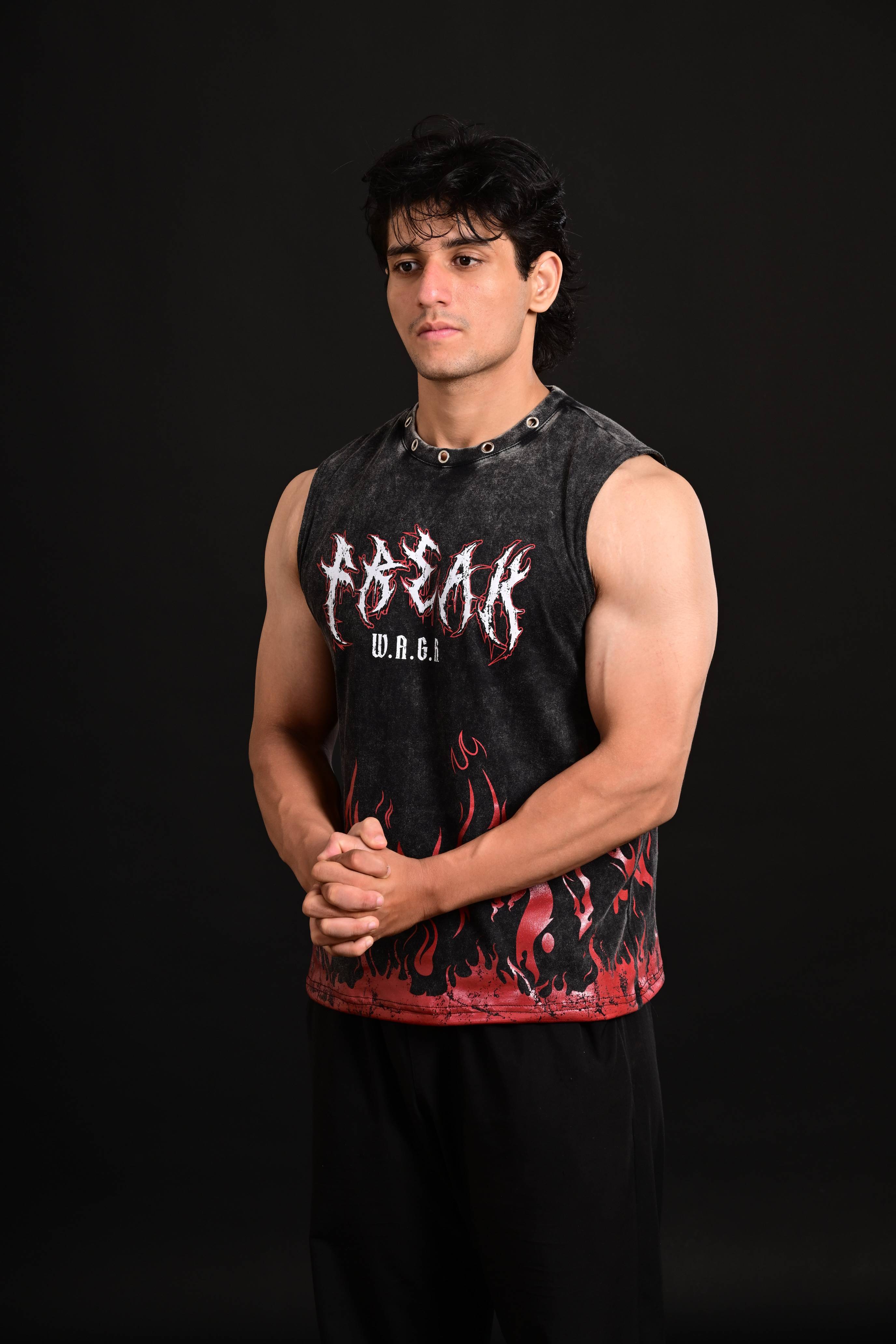 Exclusive Washed Cropped Tank