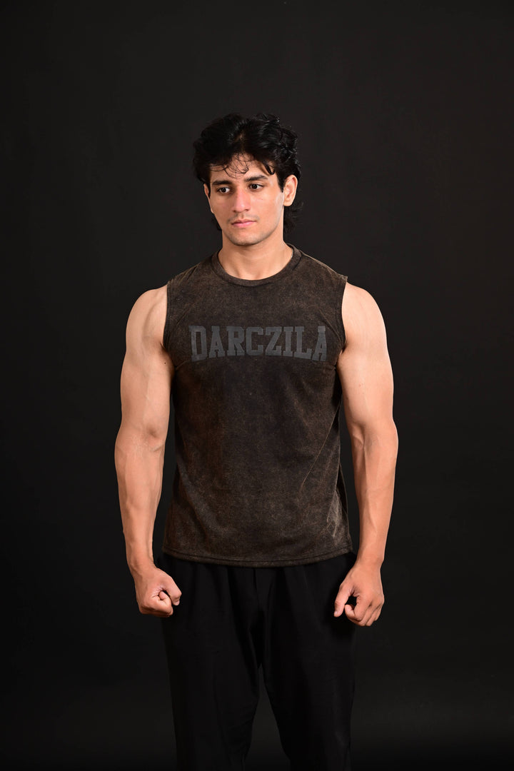 Anime Cropped Tank [BLACK]