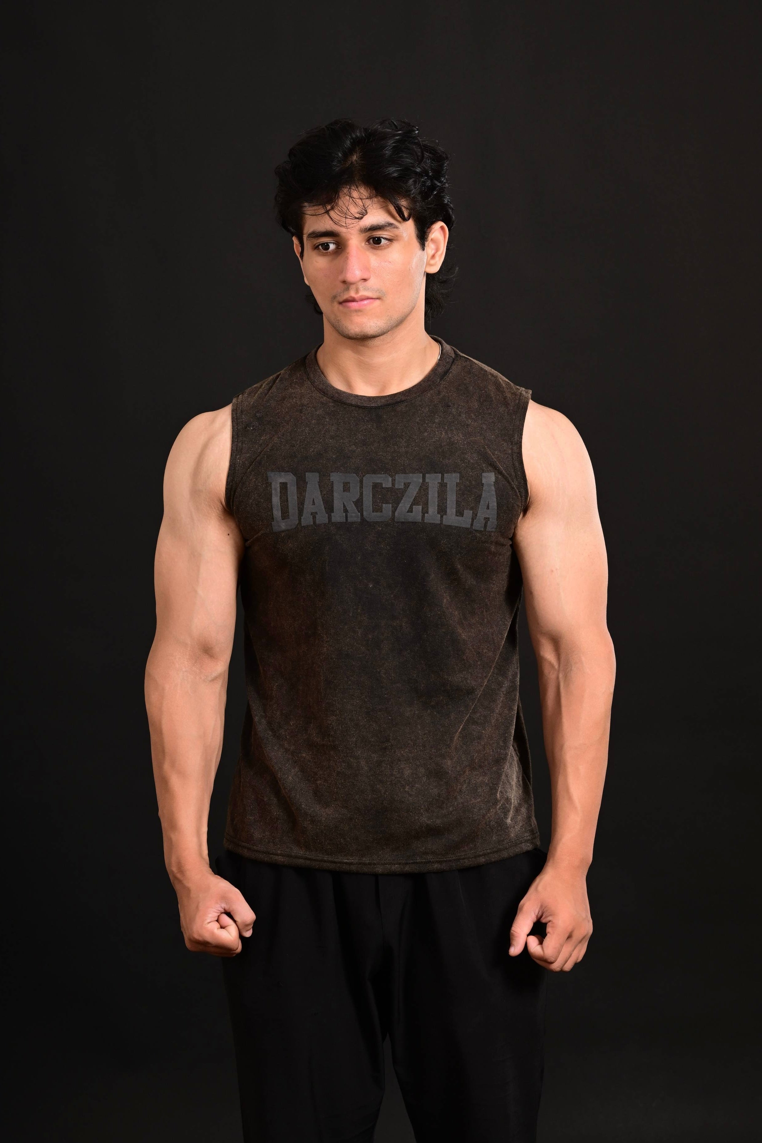 Anime Cropped Tank [BLACK]