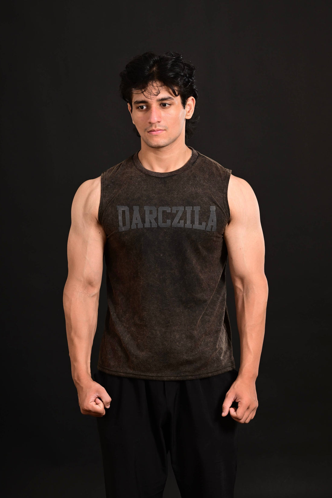 Anime Cropped Tank [BLACK]