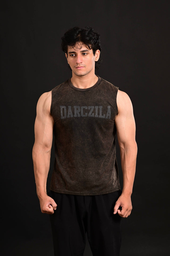 Anime Cropped Tank [BLACK]