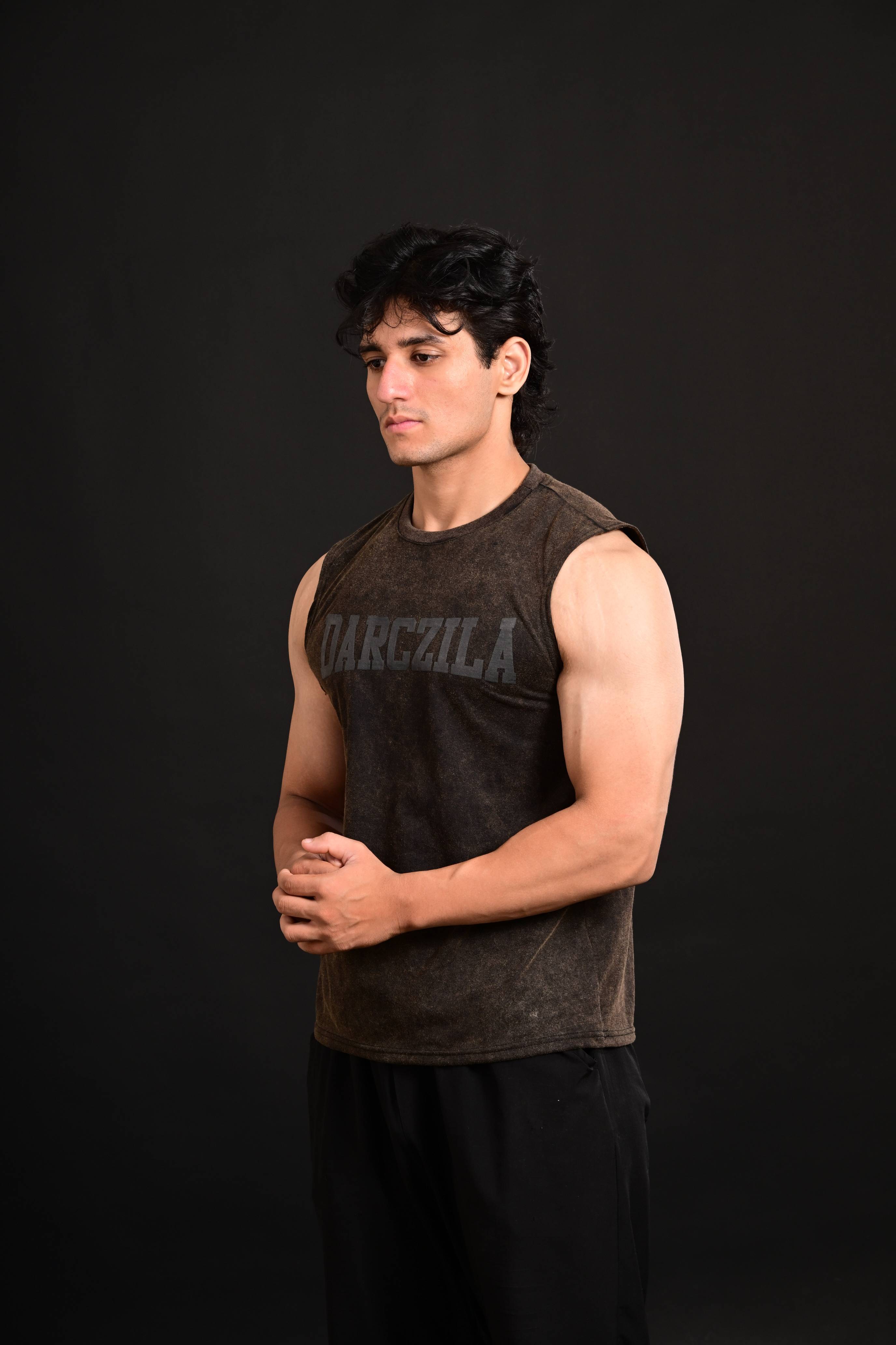 Anime Cropped Tank [BLACK]