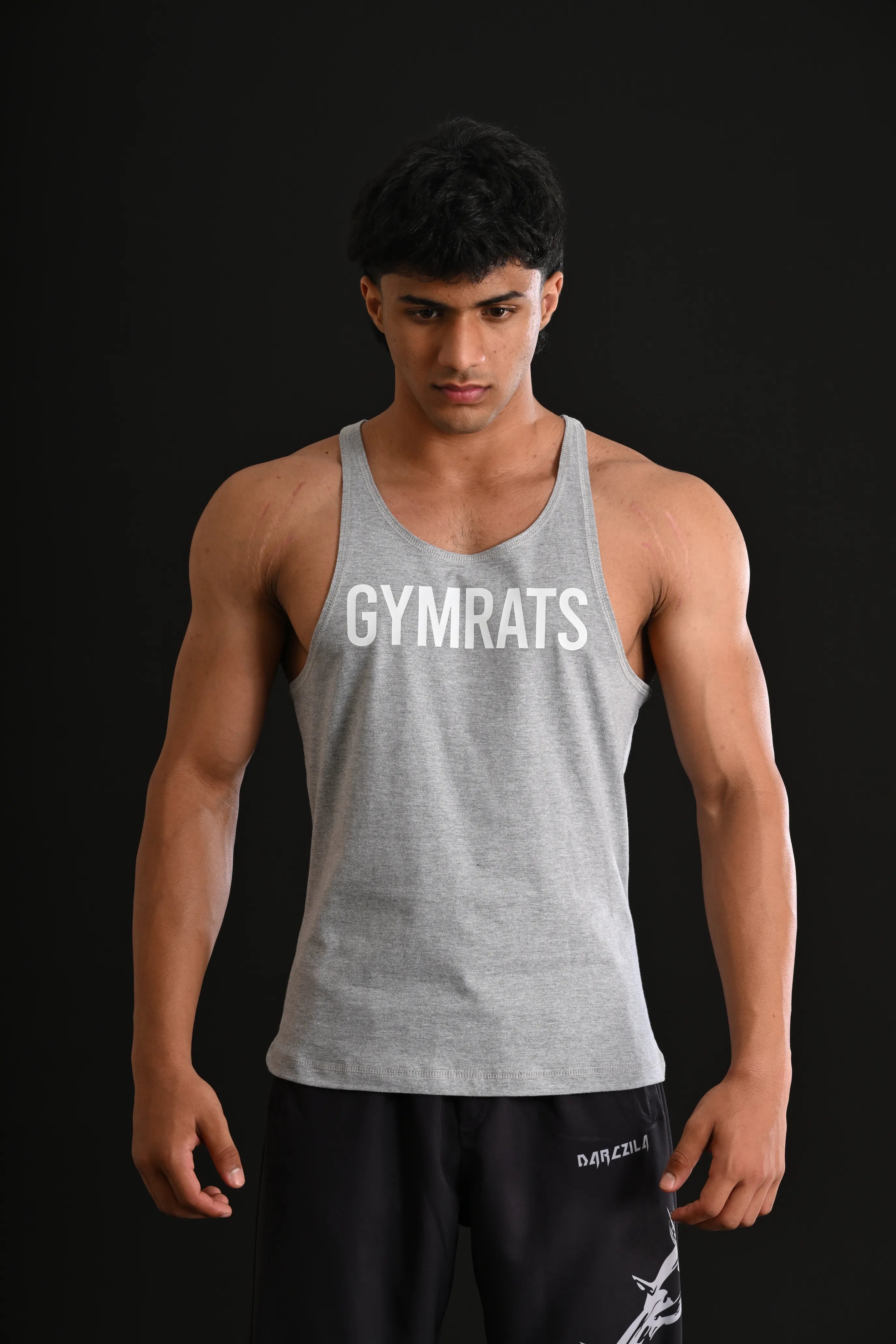 GYMRATS STRINGER [GREY]