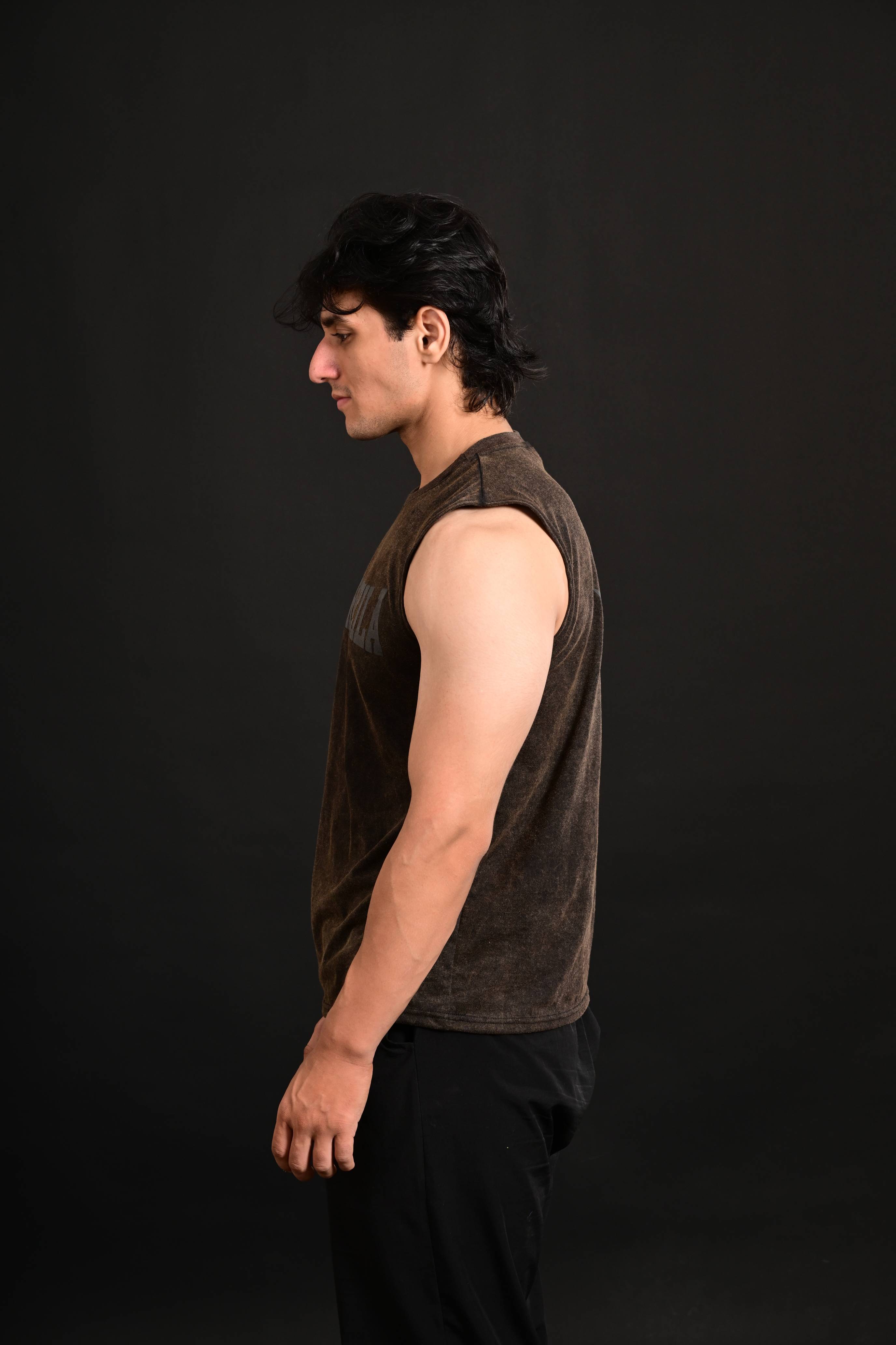 Anime Cropped Tank [BLACK]