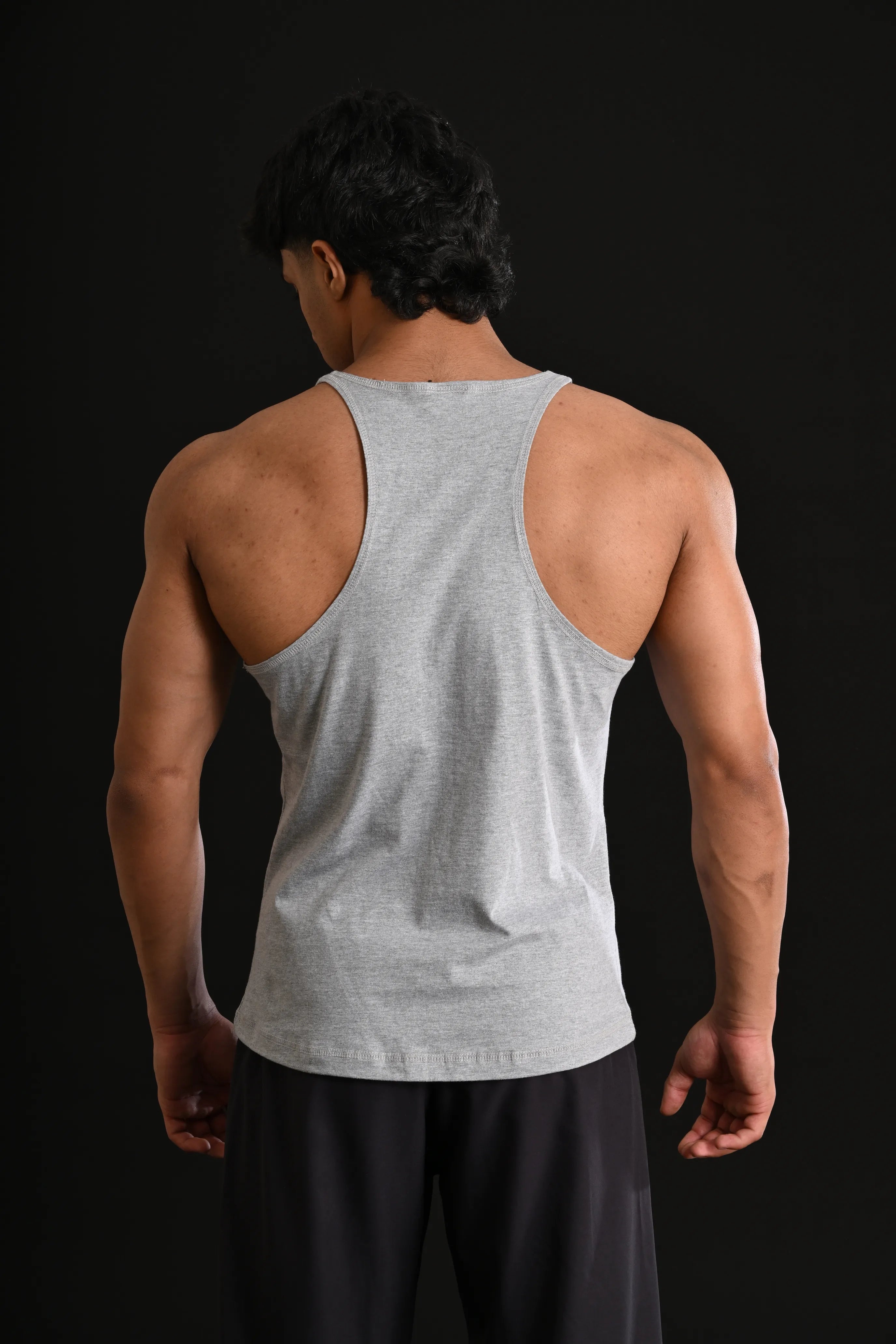 GYMRATS STRINGER [GREY]