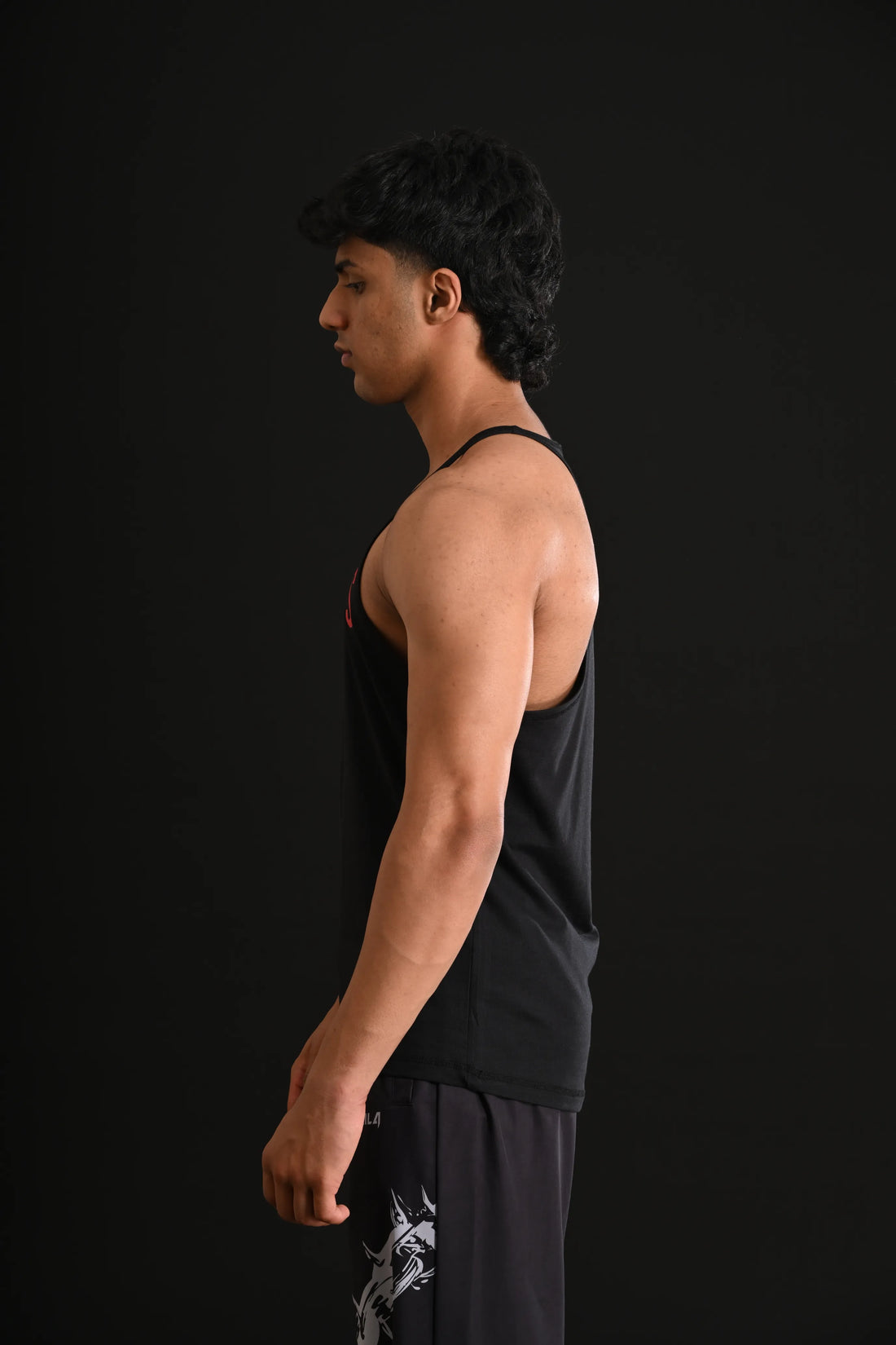 GYMRATS STRINGER [BLACK]