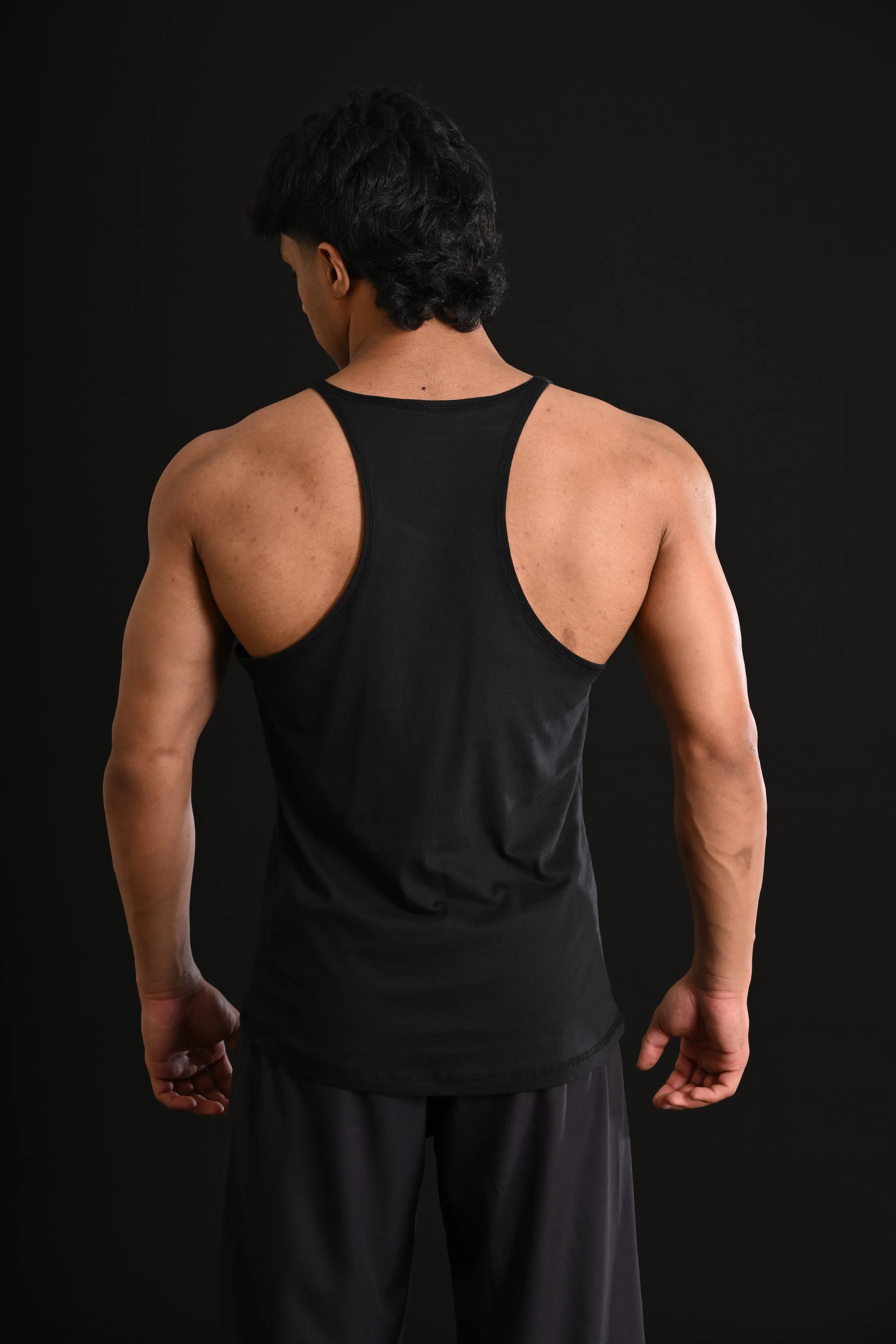 GYMRATS STRINGER [BLACK]