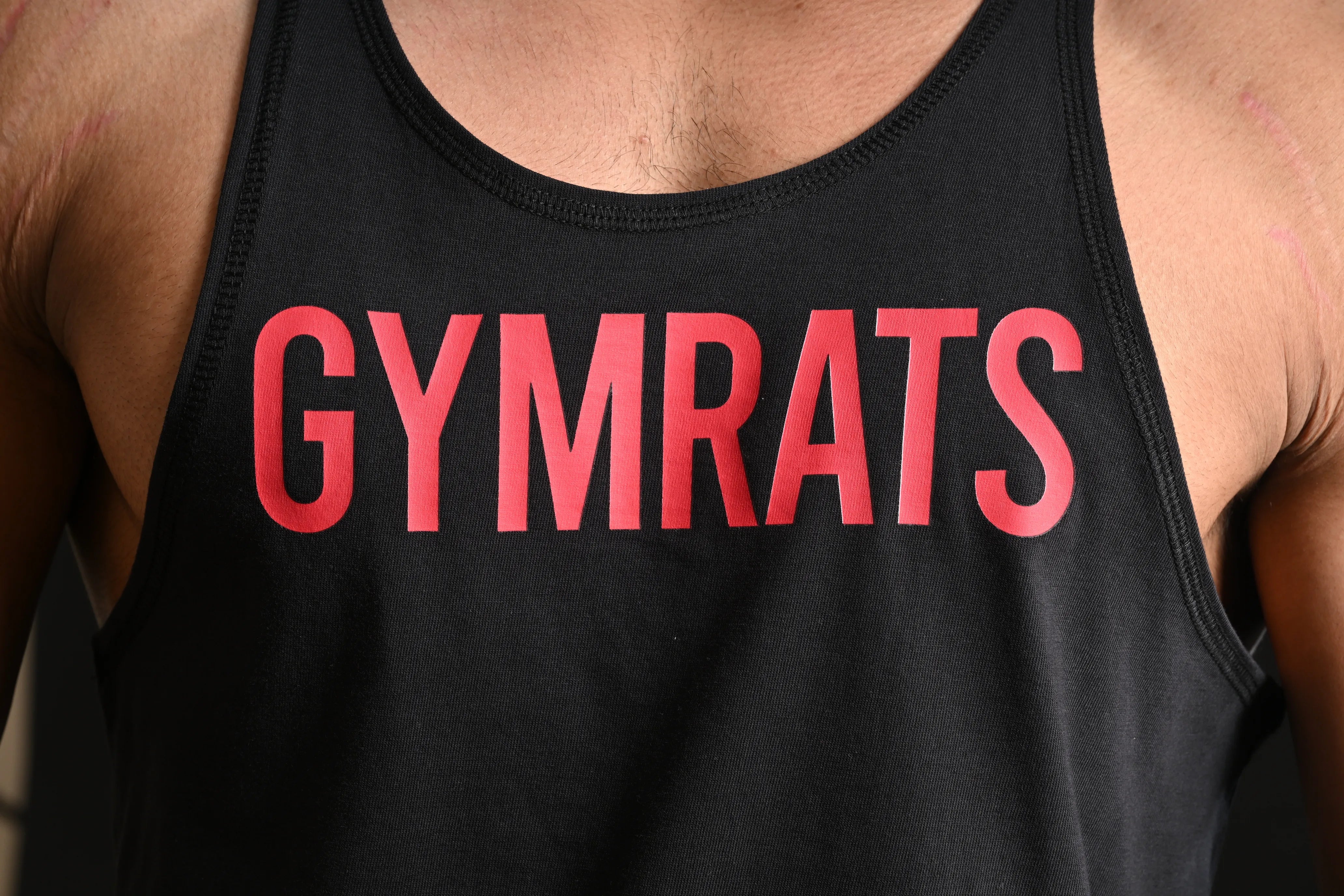 GYMRATS STRINGER [BLACK]