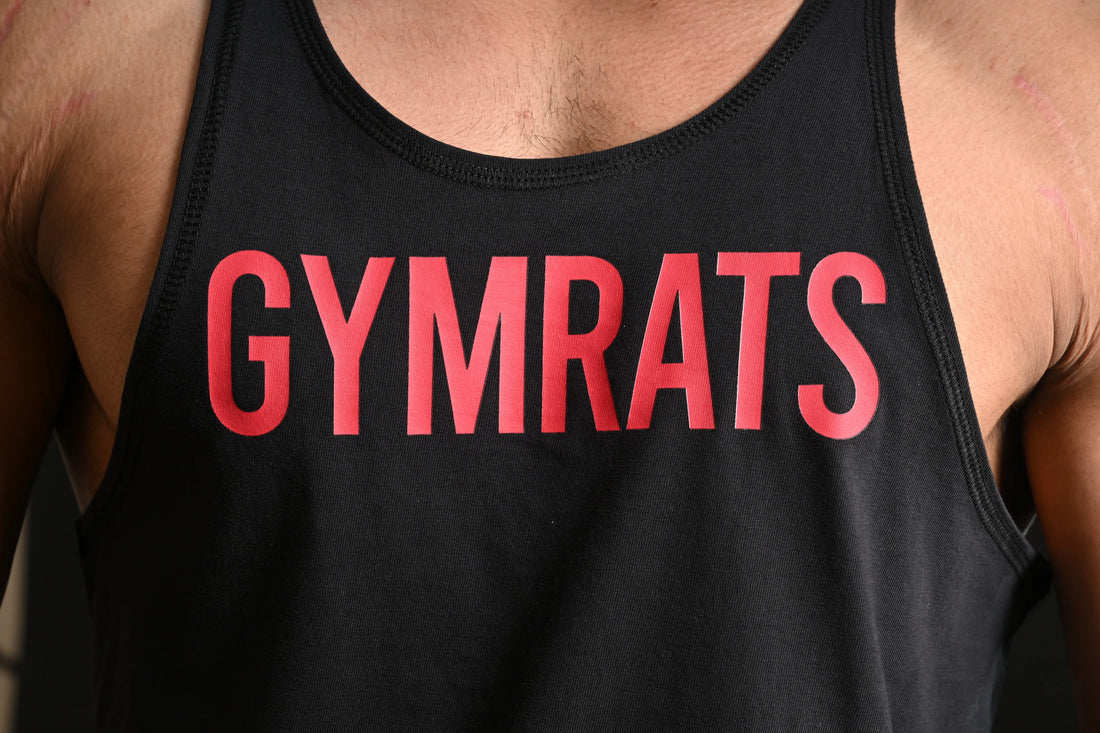 GYMRATS STRINGER [BLACK]