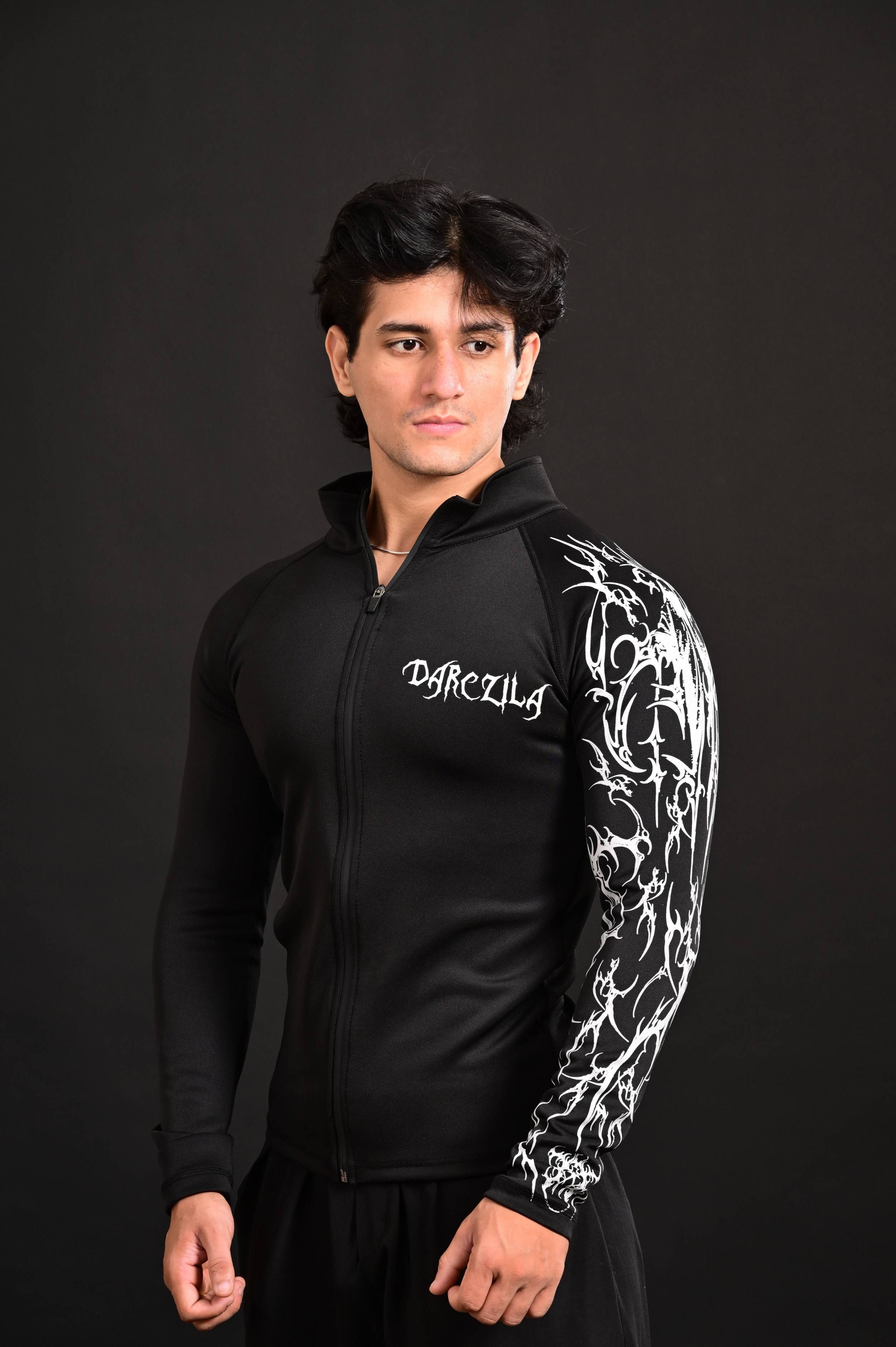 Armour Zip Shirt [BLACK]