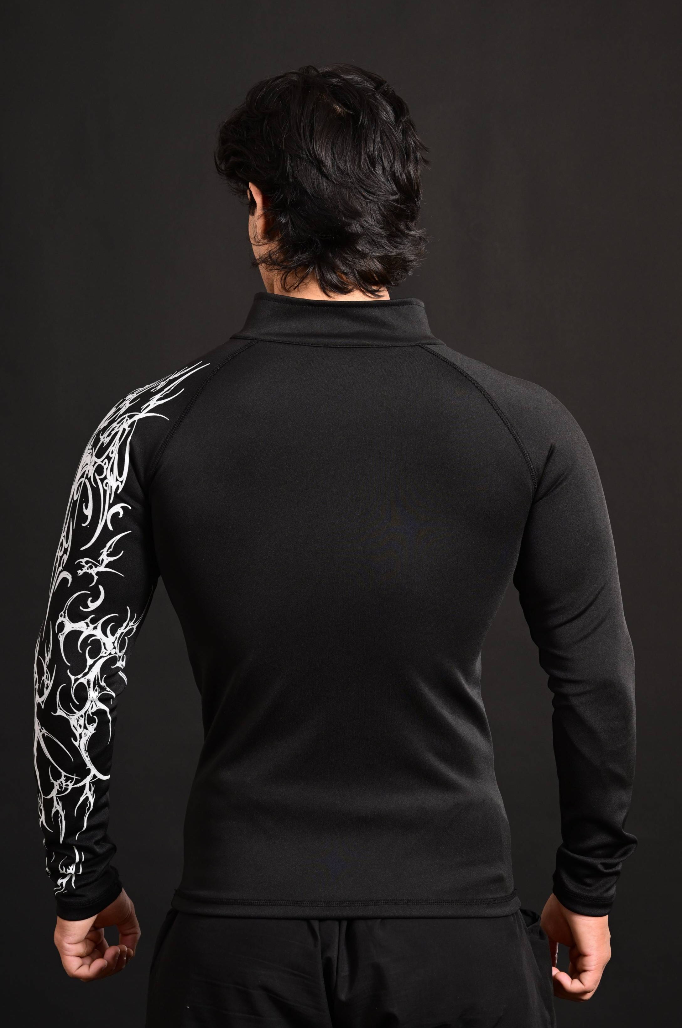 Armour Zip Shirt [BLACK]