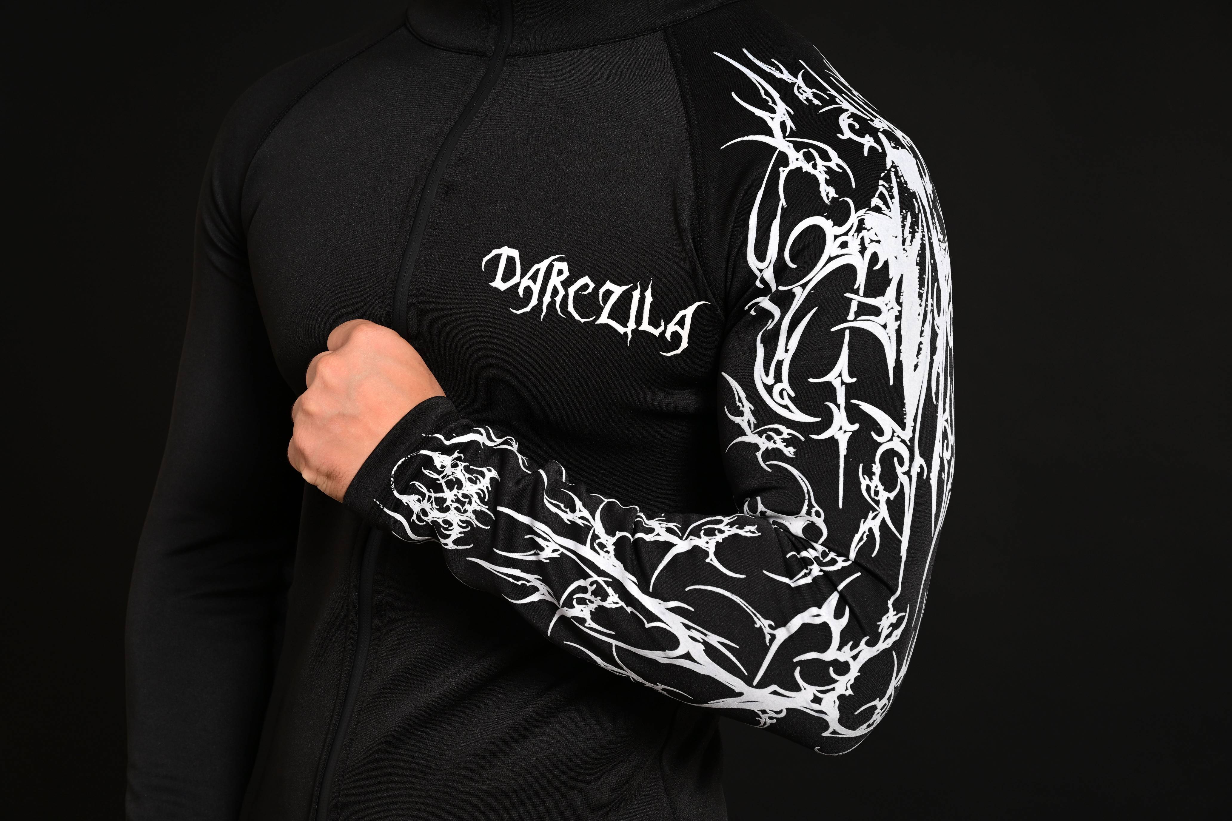 Armour Zip Shirt [BLACK]