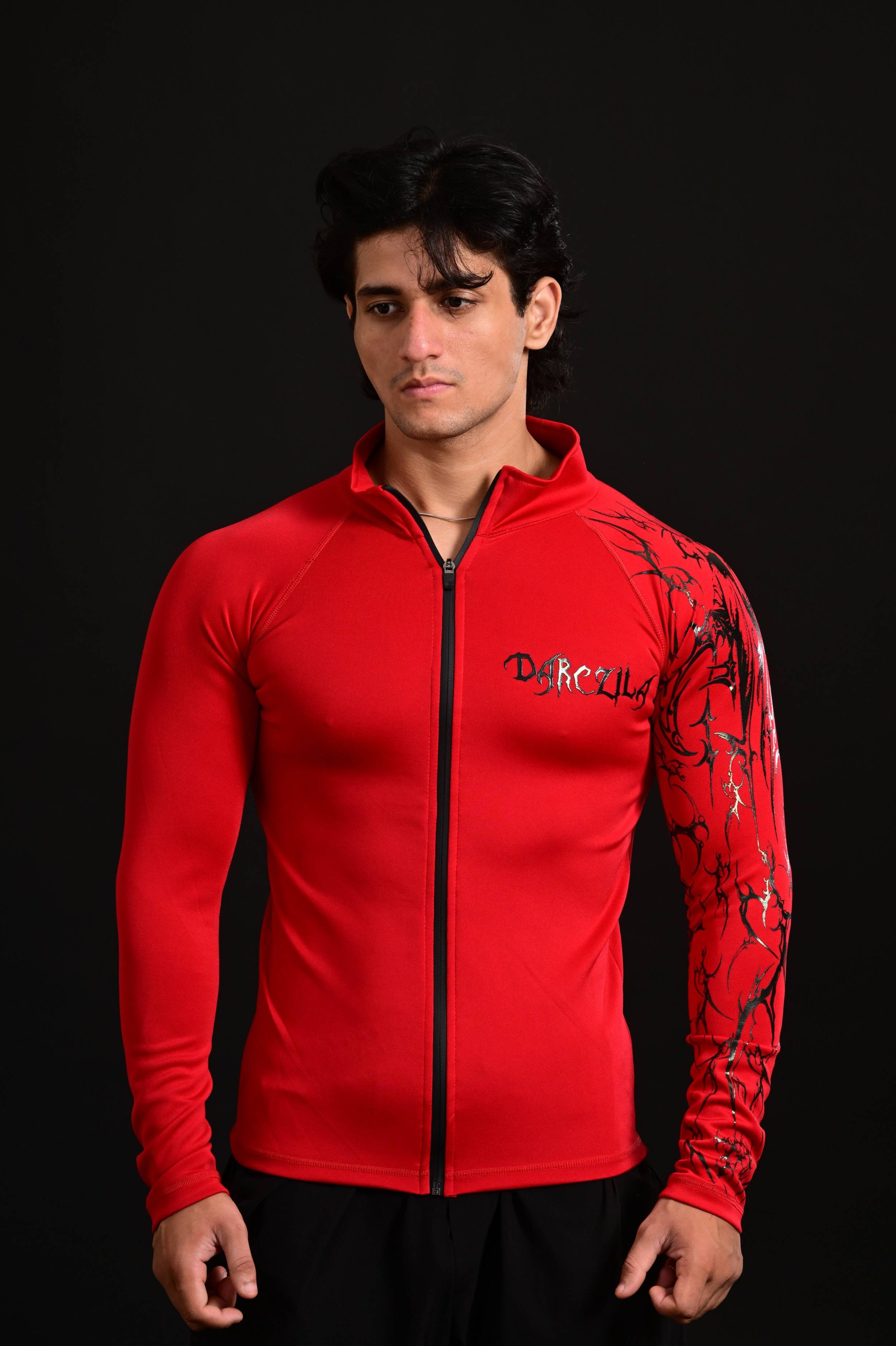 Armour Zip Shirt [RED]