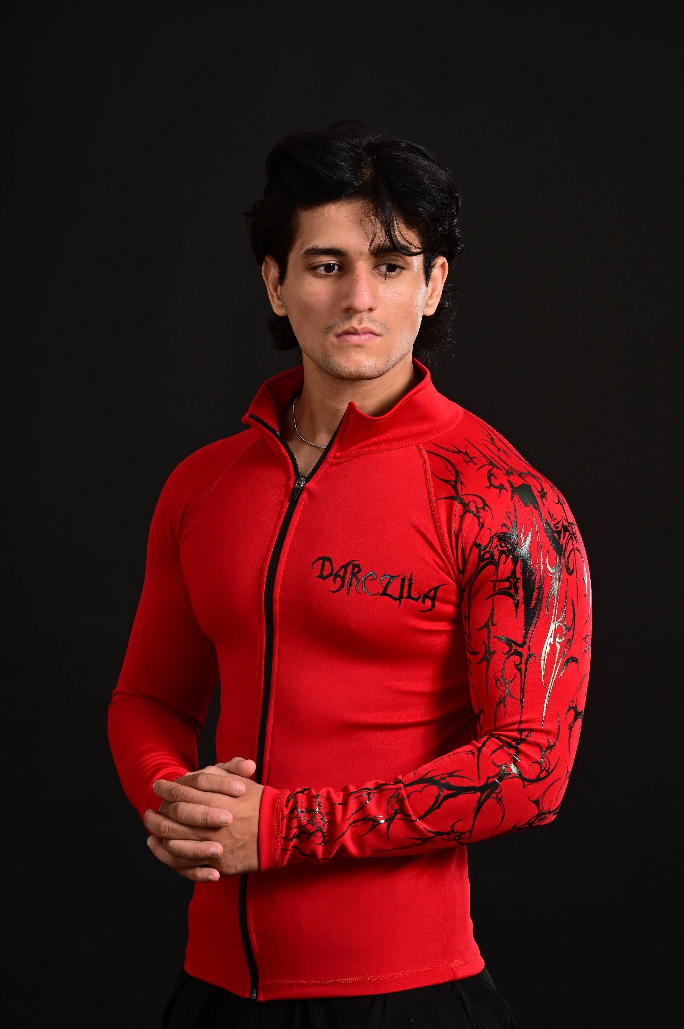 Armour Zip Shirt [RED]
