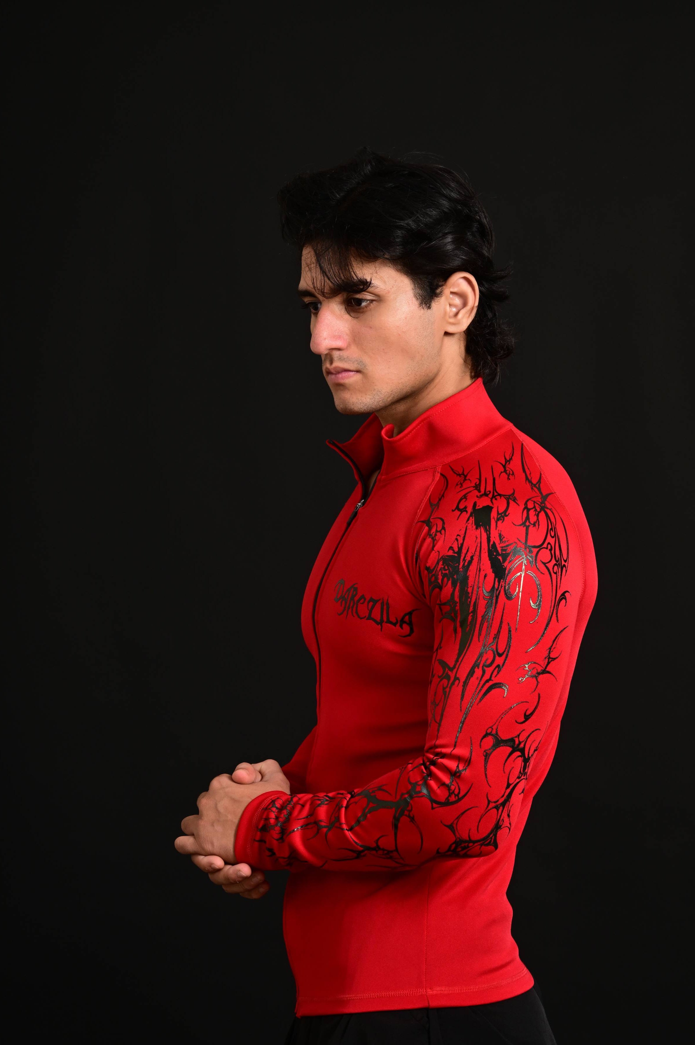 Armour Zip Shirt [RED]