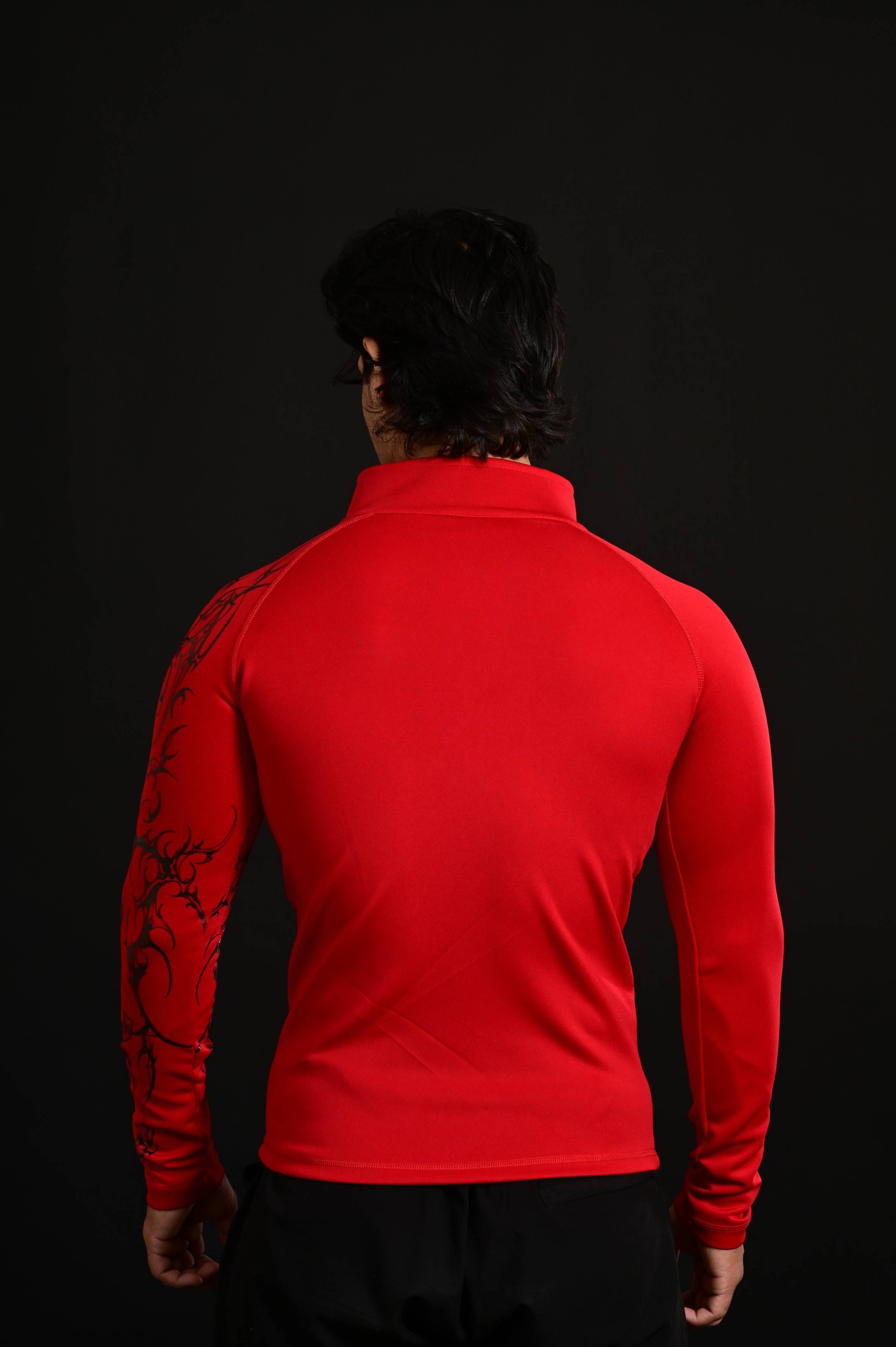 Armour Zip Shirt [RED]