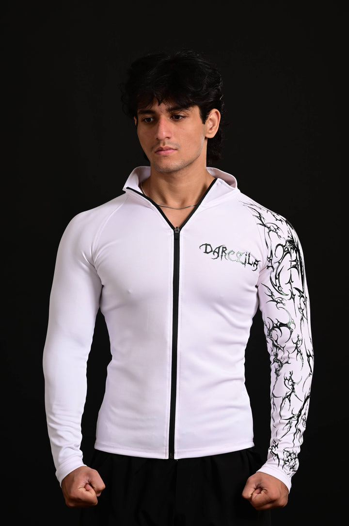 Armour Zip Shirt [WHITE]