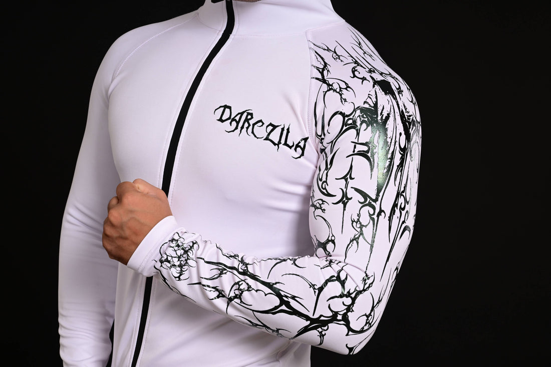 Armour Zip Shirt [WHITE]
