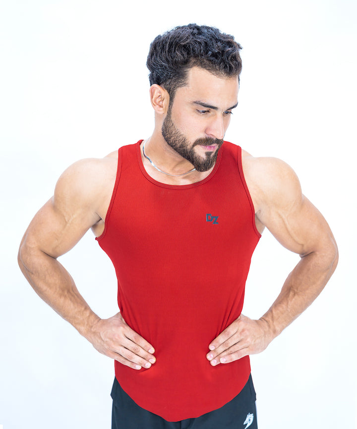 Rib Training Vest (Red)