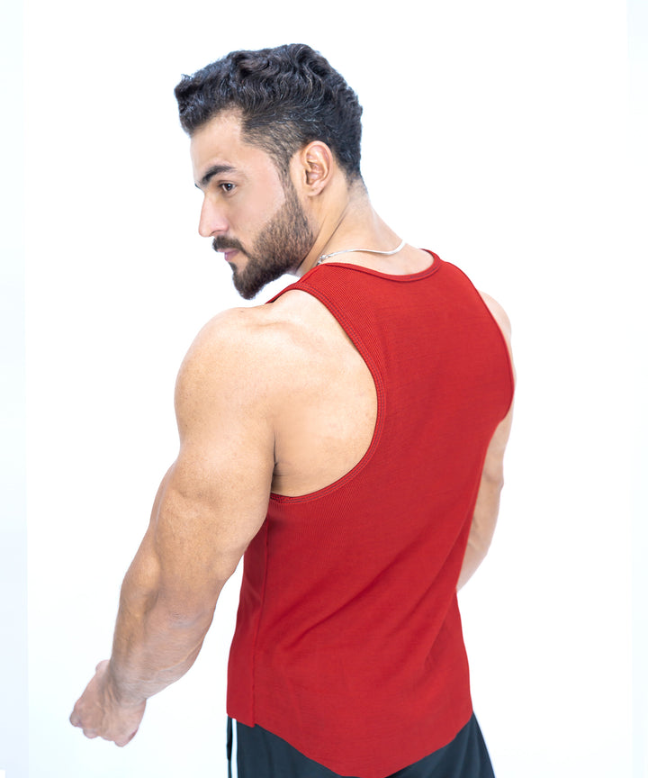 Rib Training Vest (Red)