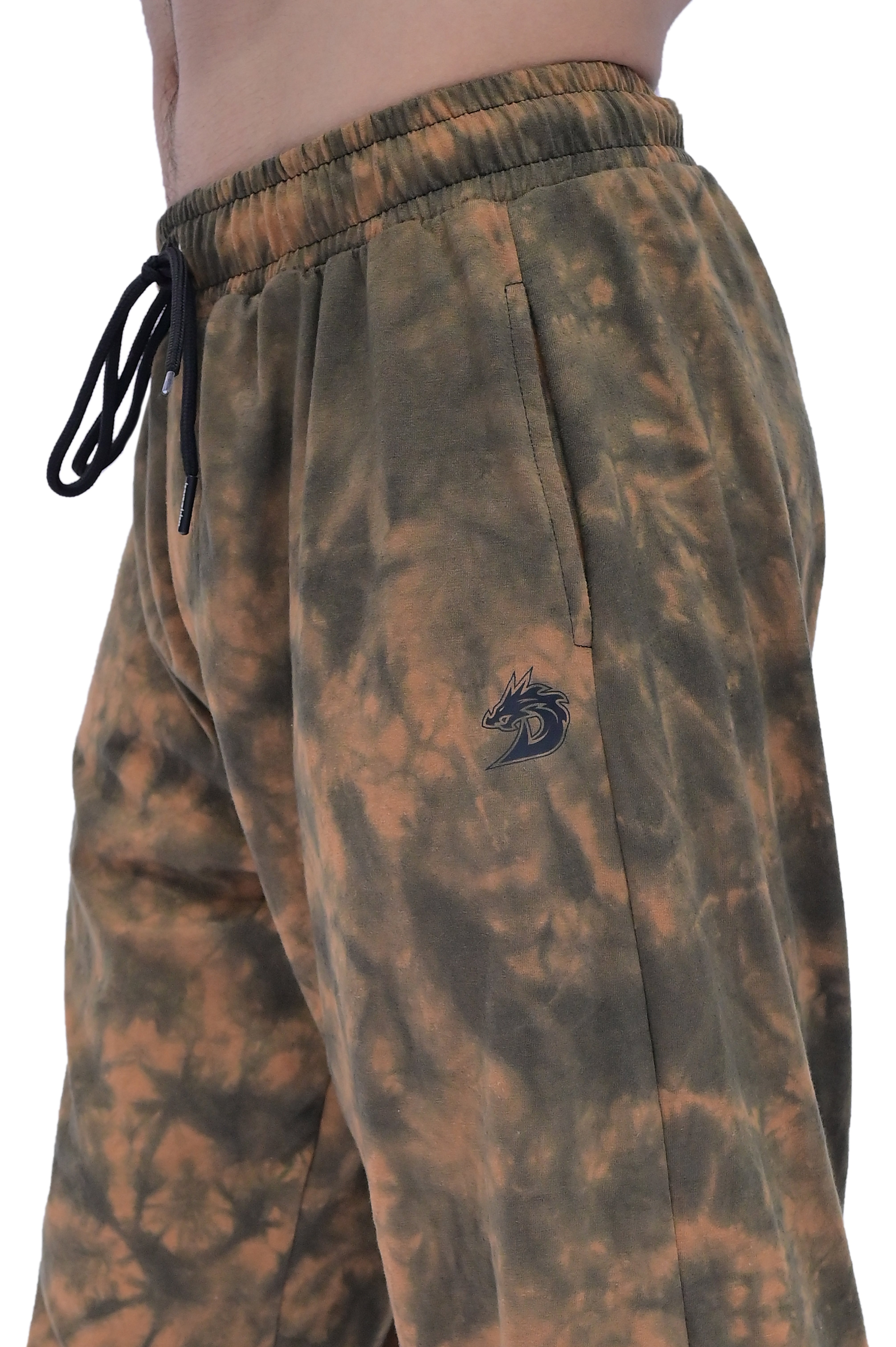 Tie Dye Trouser (Brown)