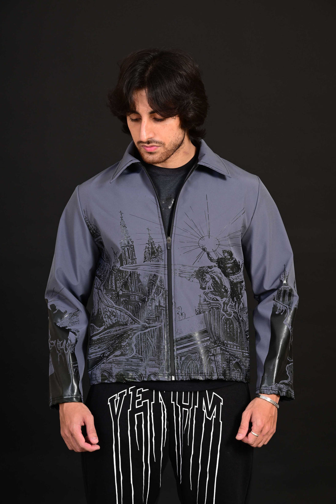 Hercules Jacket built with reinforced stitching and premium canvas fabric