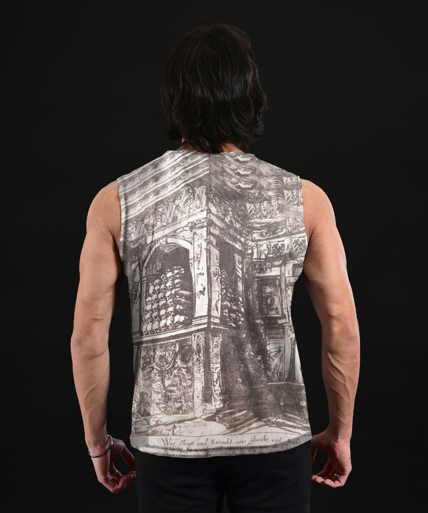 Greek Cropped Tank (Desert)