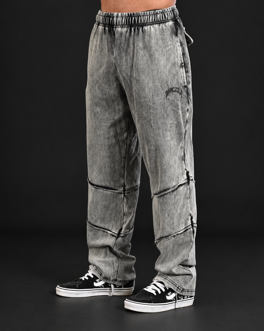 DARCZILA Heavy Wash Baggy Trouser