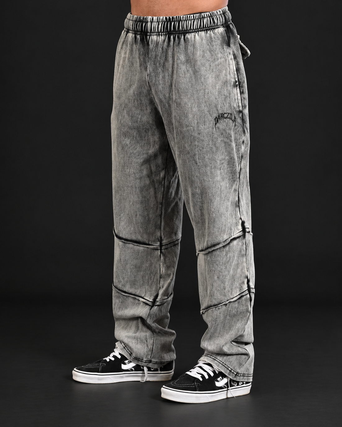 DARCZILA Heavy Wash Baggy Trouser