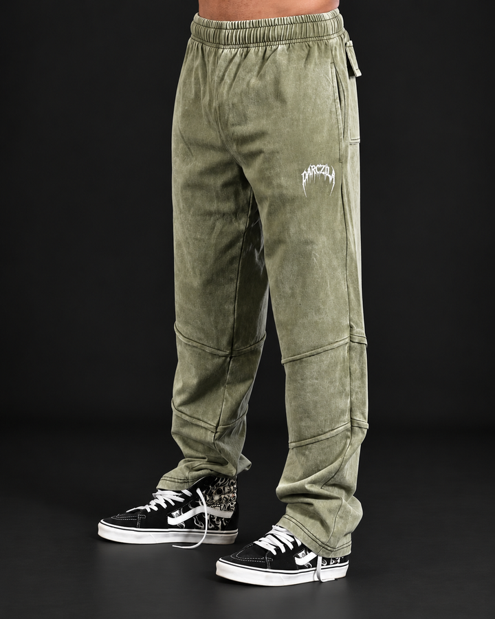 DARCZILA Heavy Wash Baggy Trouser