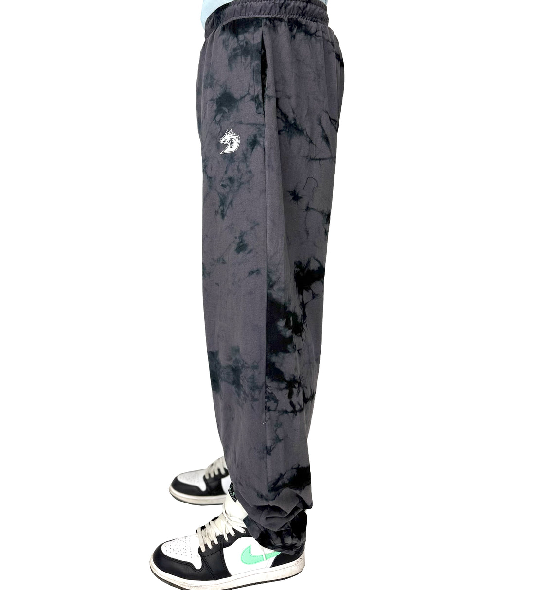 Tie Dye Trouser (Grey)
