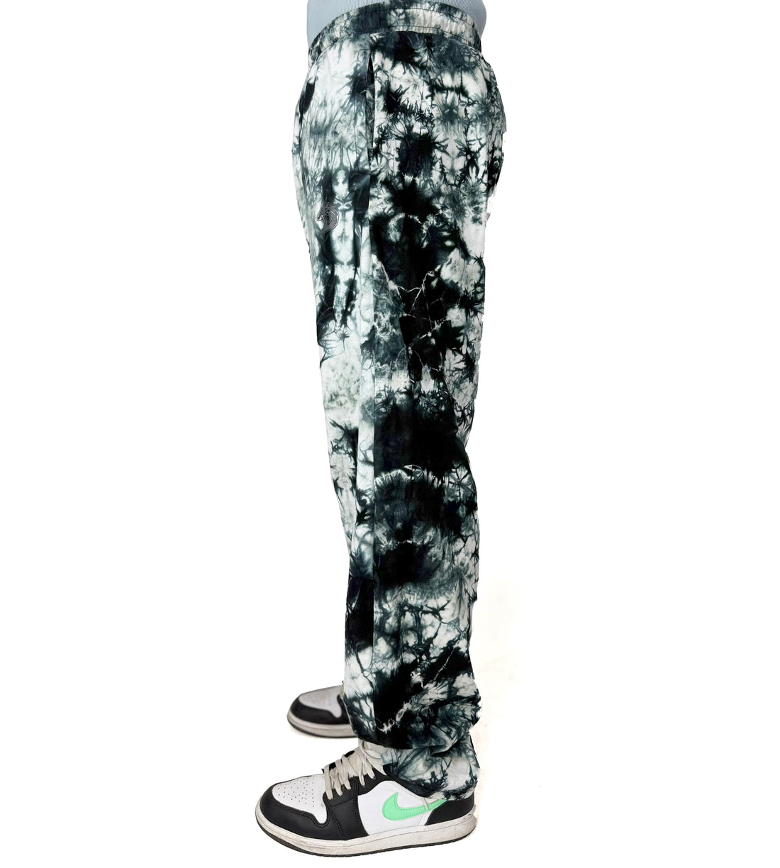 Tie Dye Trouser (White)
