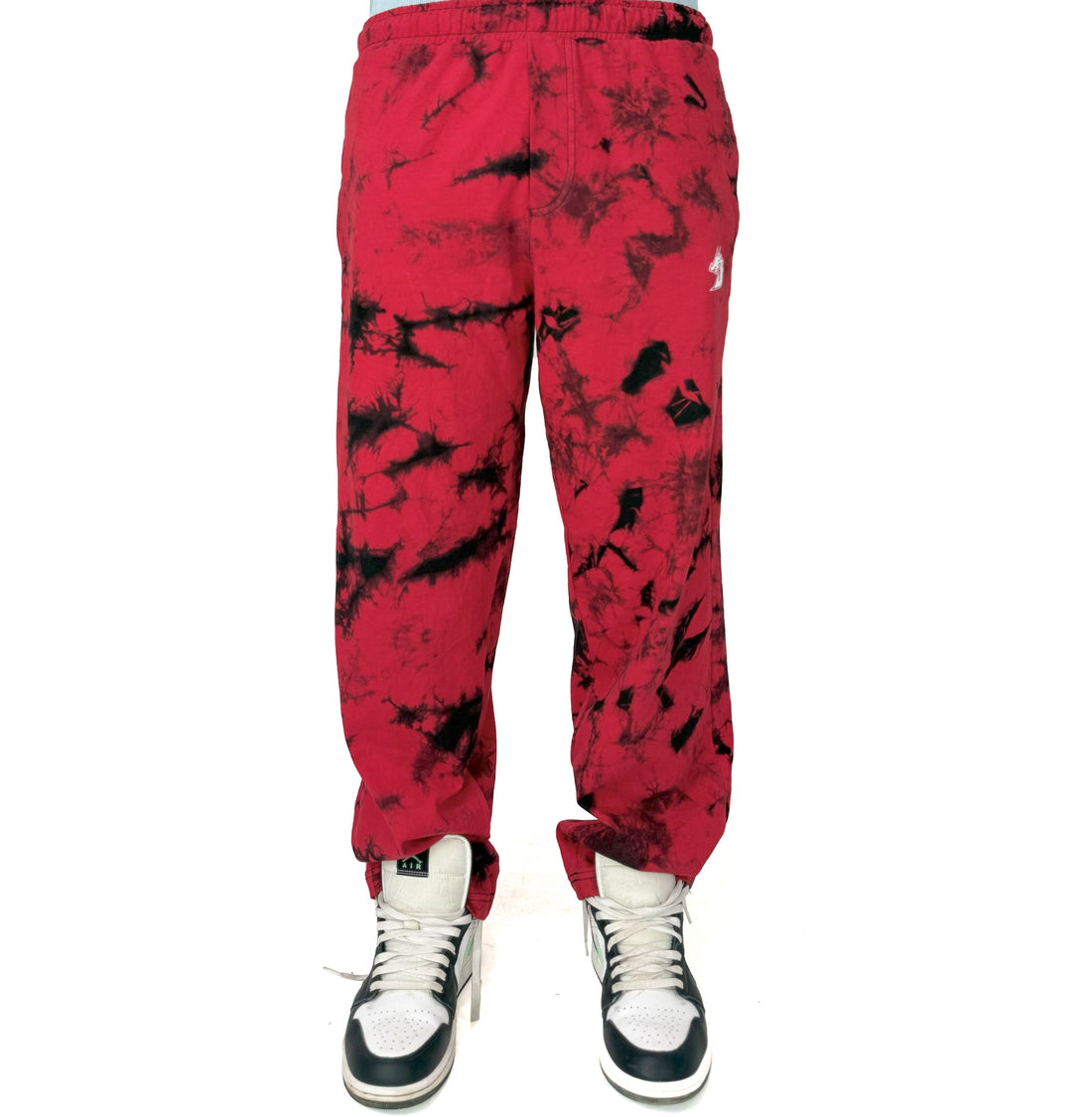 Tie Dye Trouser (Red)