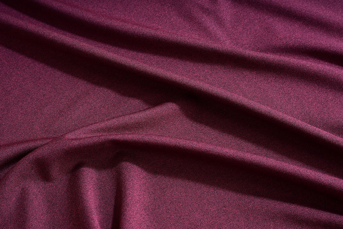 Maroon Compression Fitness Shirt for men and workout sessions