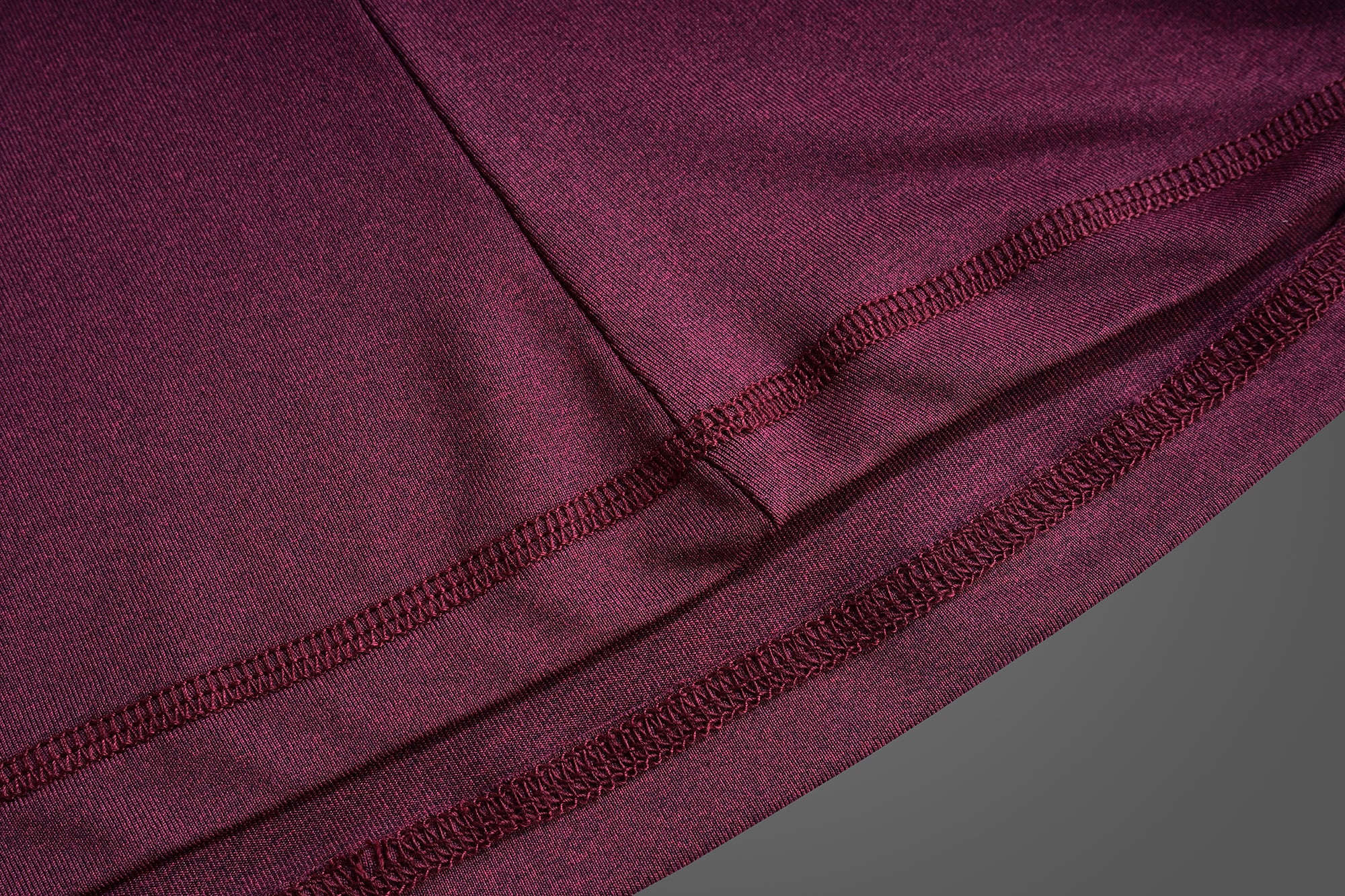 Maroon Compression Gym T-Shirt for men and fitness wear