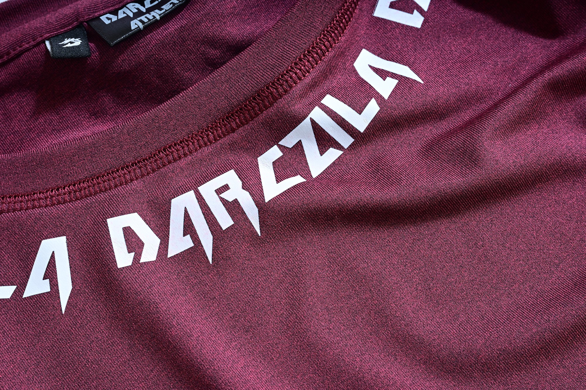 Maroon Compression Training T-Shirt for men and gym wear