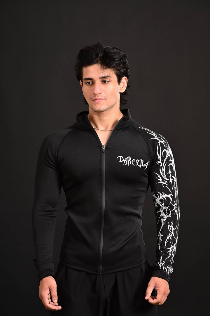 Armour Compression Zip Shirt [BLACK]