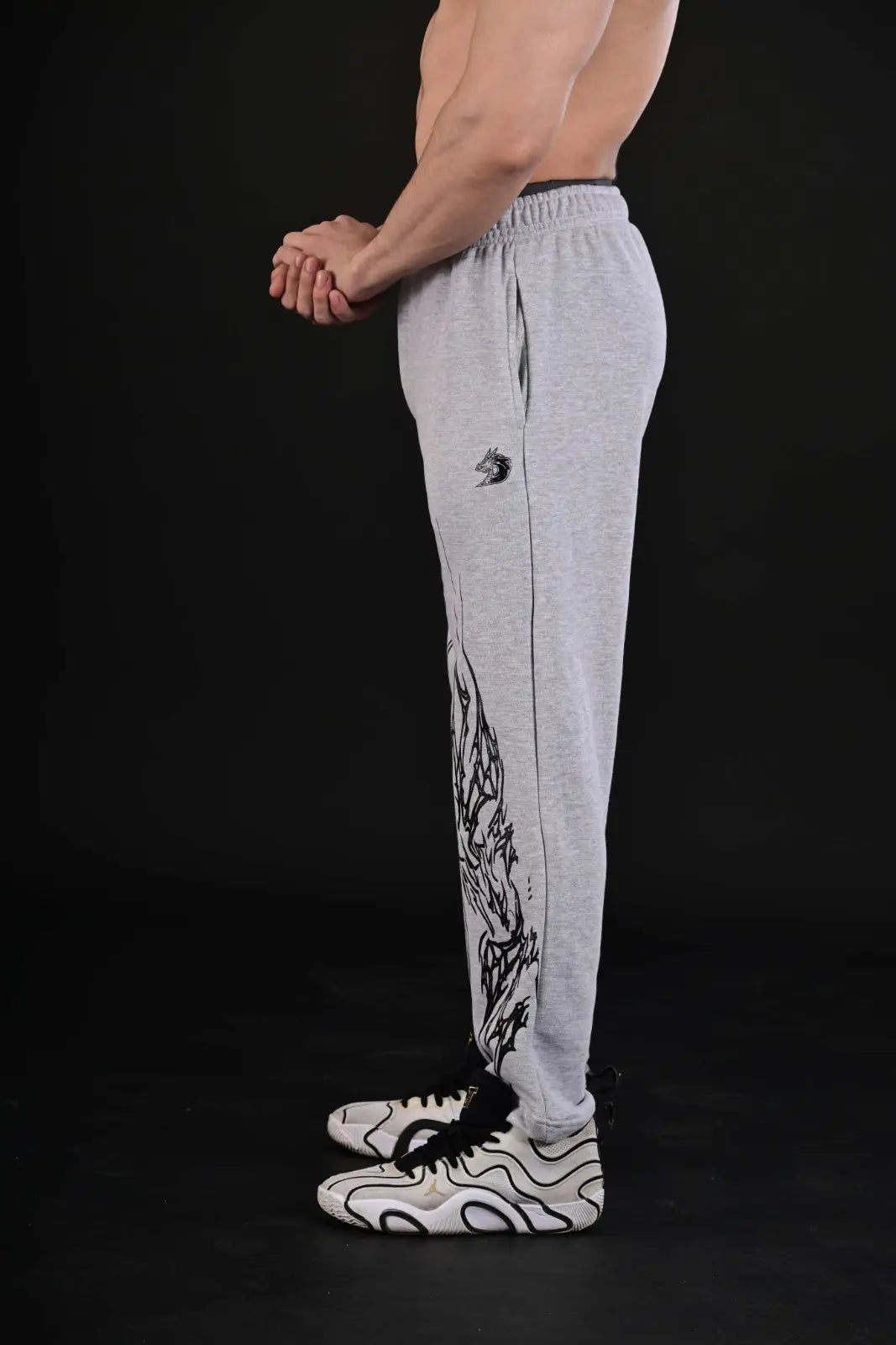 Baggy gym trousers for men by Darczila - Gym workout brand gear