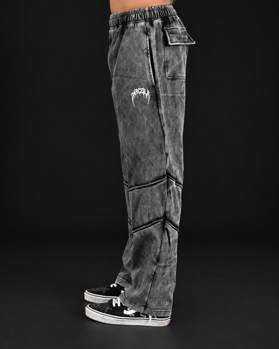 DARCZILA Heavy Wash Baggy Trouser