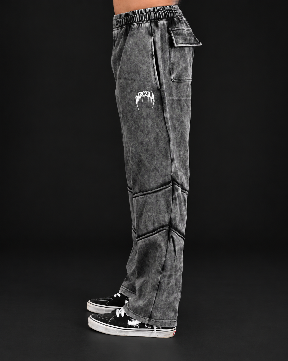 DARCZILA Heavy Wash Baggy Trouser