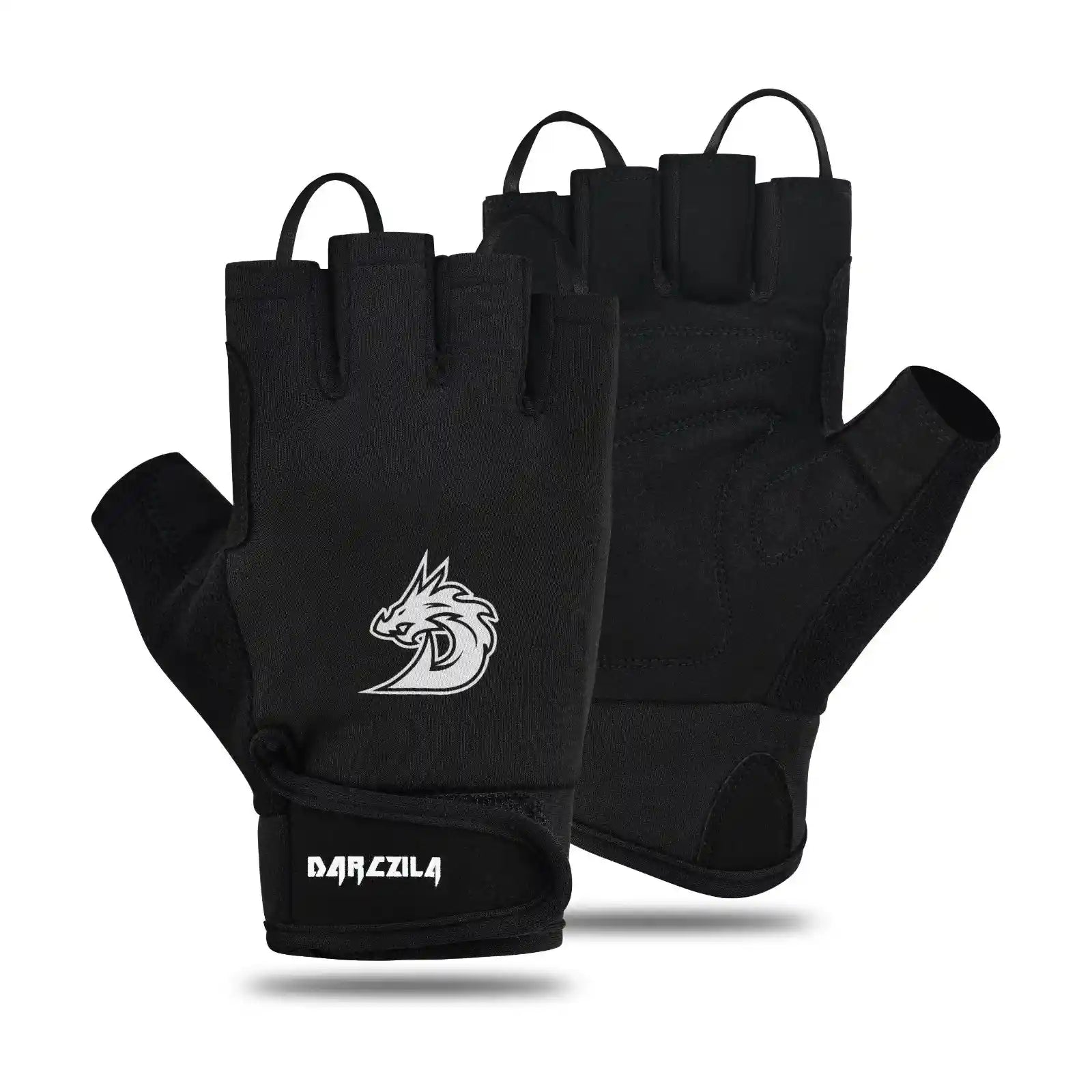  Professional Stealth Black Gym Gloves for weightlifting by Darczila Pakistan