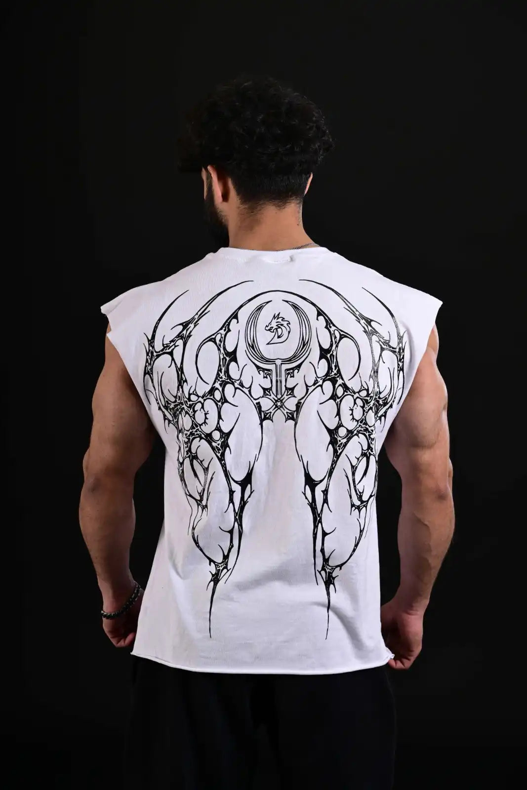 Best Gym Short Training Top for Men in White