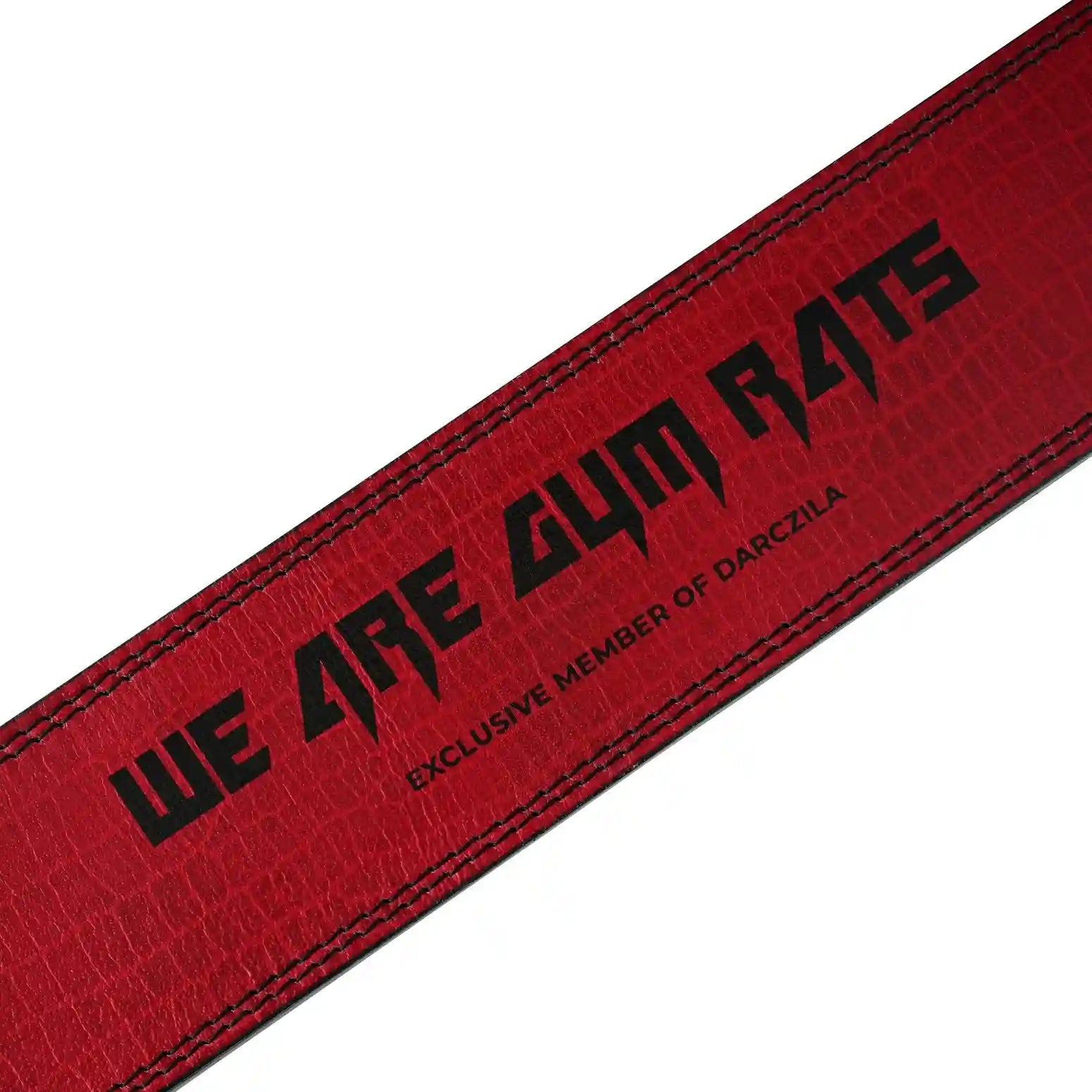 Professional 13mm leather belt for heavy squats and deadlifts support
