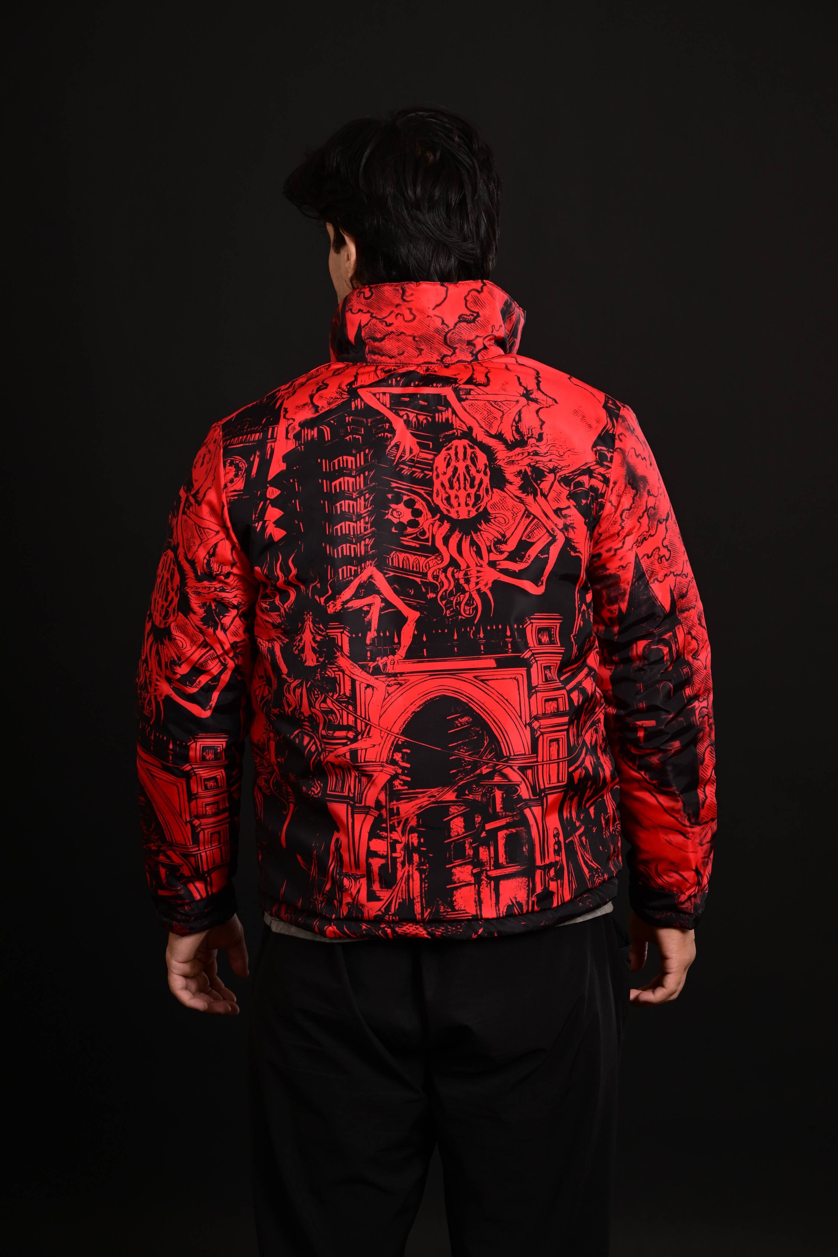 Travel-ready Darczila Puffer Jacket blending sportswear practicality, gym wear comfort, and modern fitness fashion.