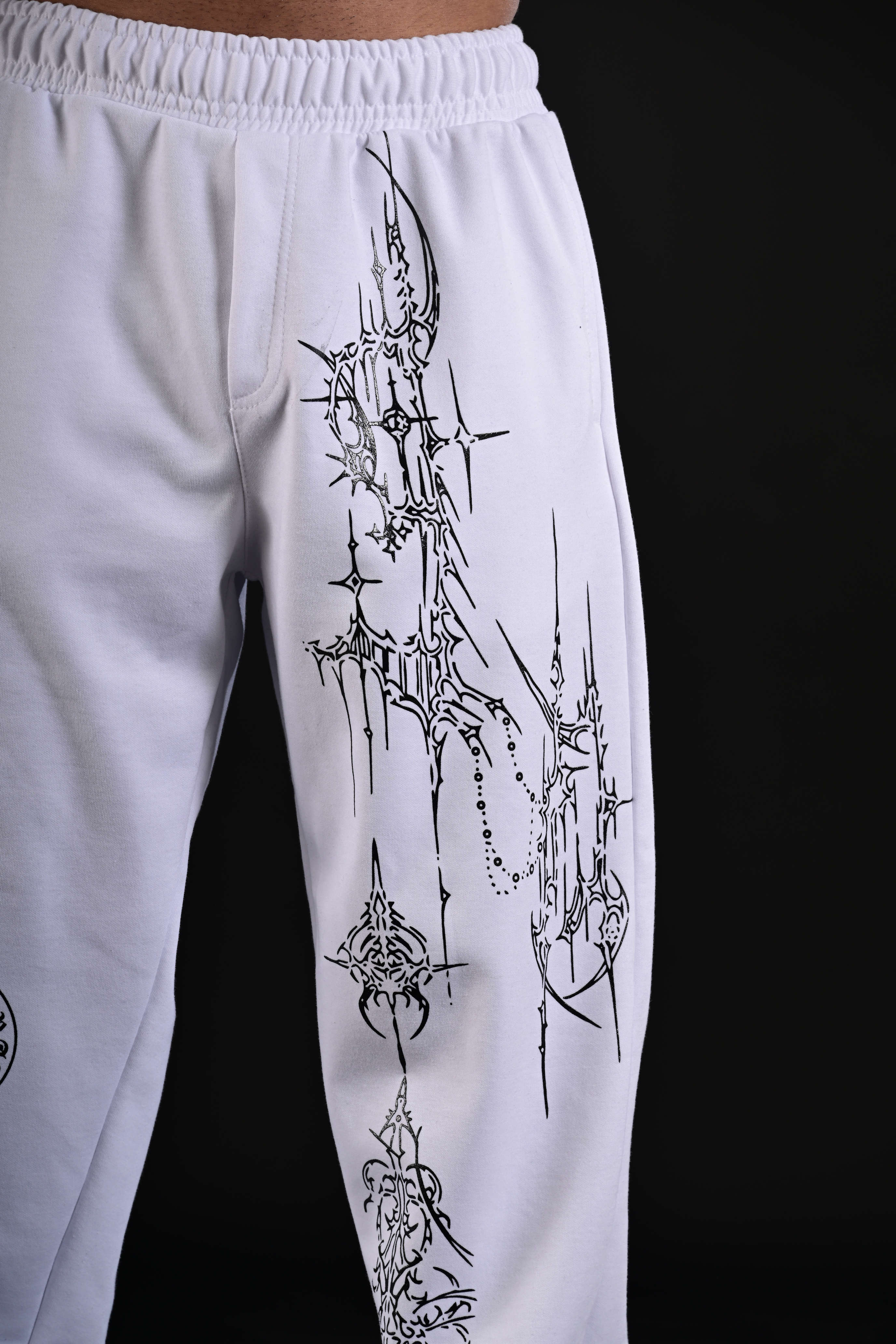 Yoga flare pants white Pakistan
