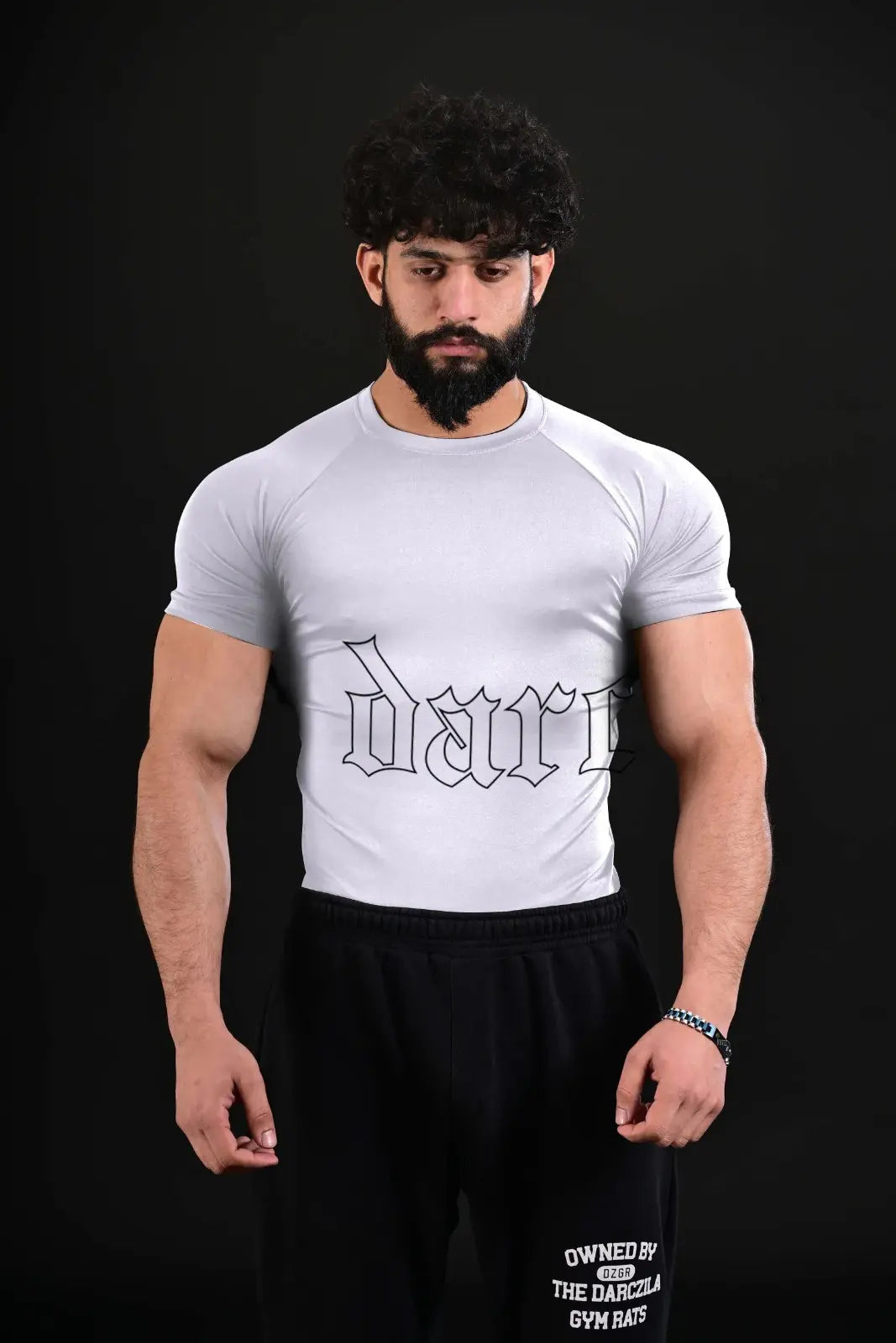 Darczila signature Compression Tee [BABY BLUE]