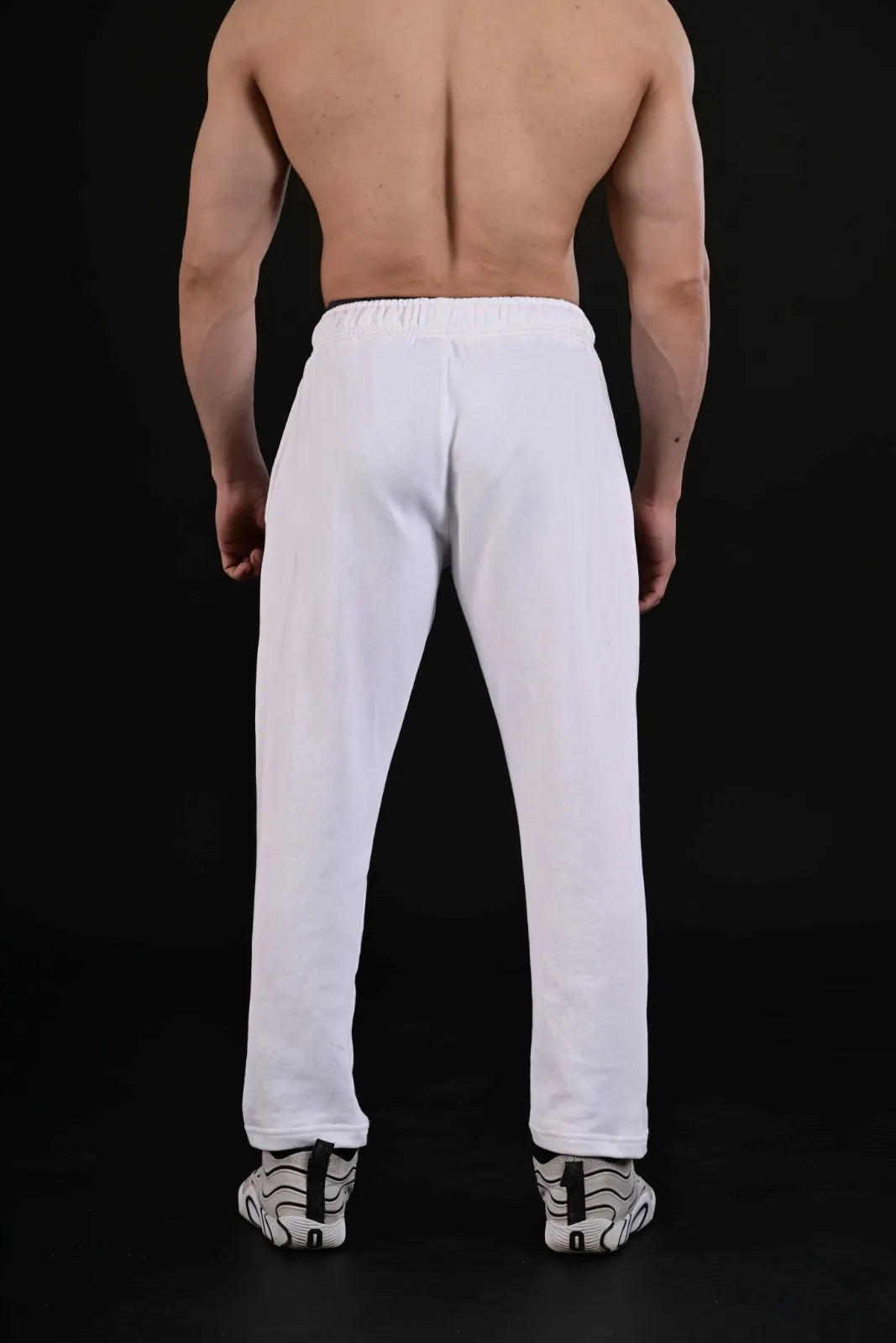 Best Quality Workout Clothes Pakistan - Flame White Trouser