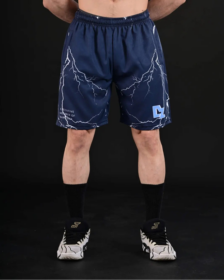 Dz Bolt White Lightning Gym Shorts Pakistan