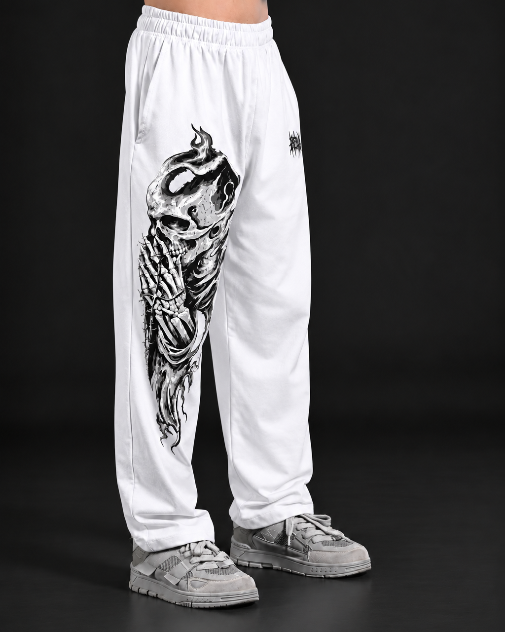 SKULL PRAYER SWEATPANTS
